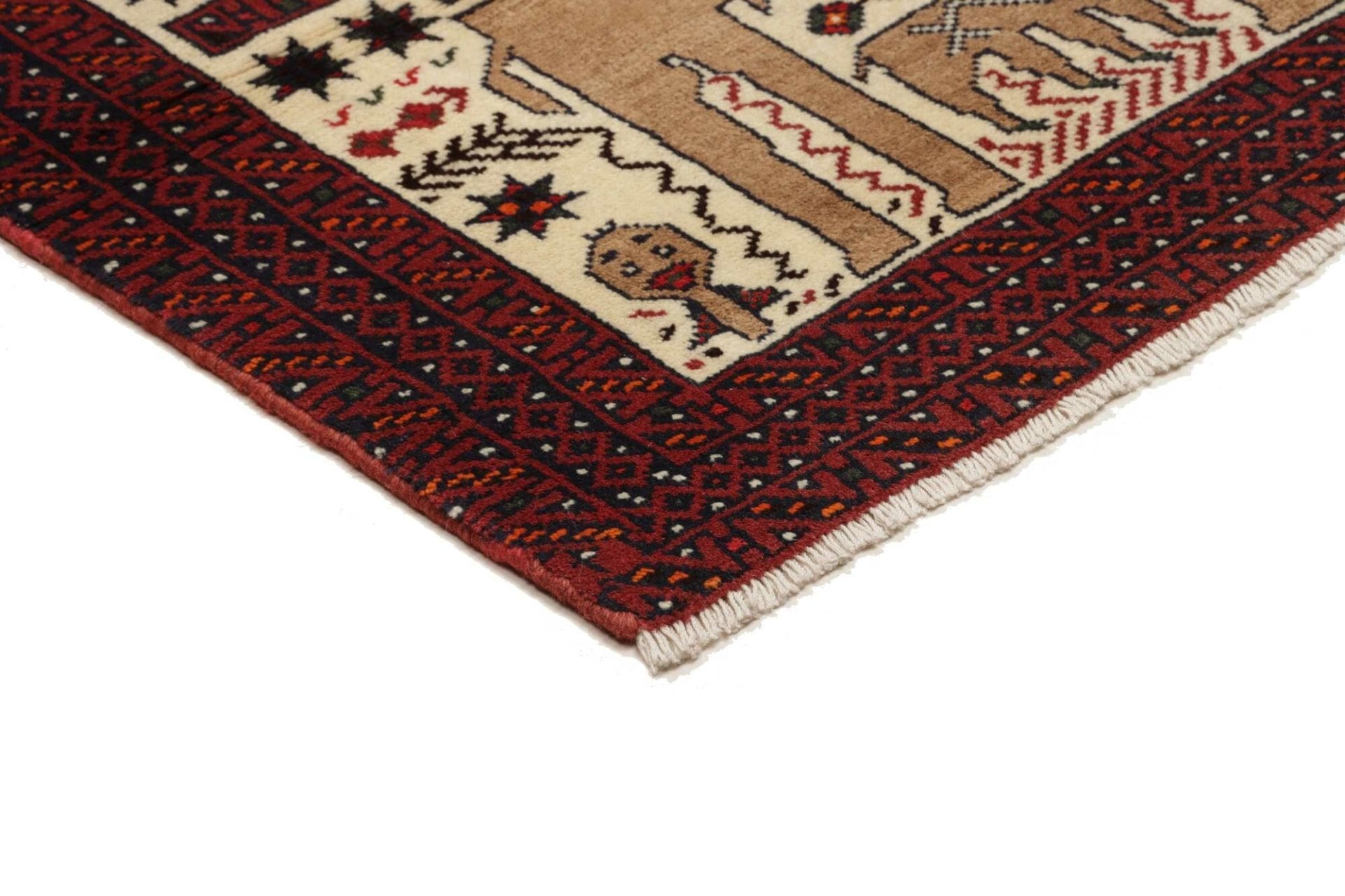 Nain Perserteppich aus Iran, 95 × 200 cm