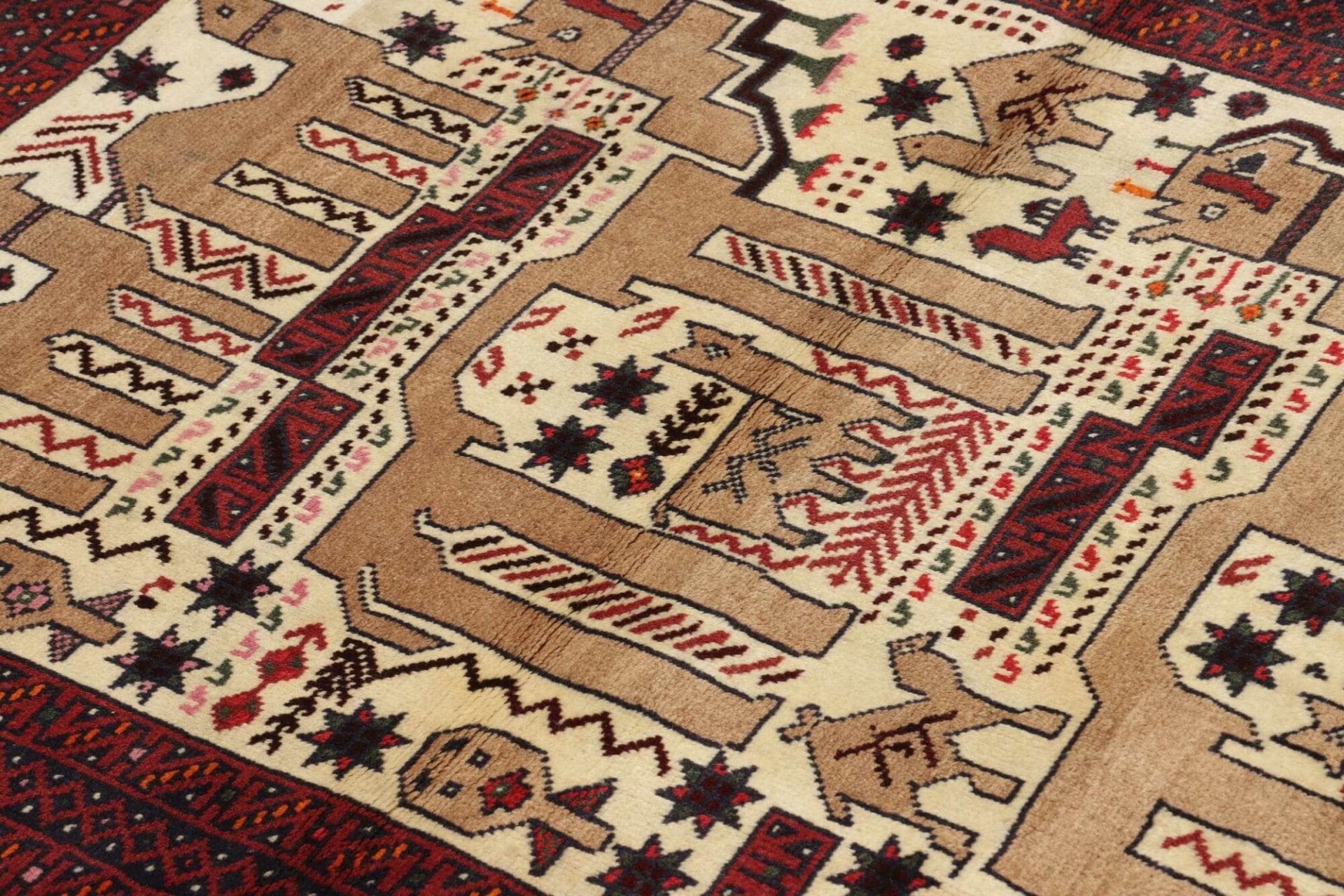 Nain Perserteppich aus Iran, 95 × 200 cm