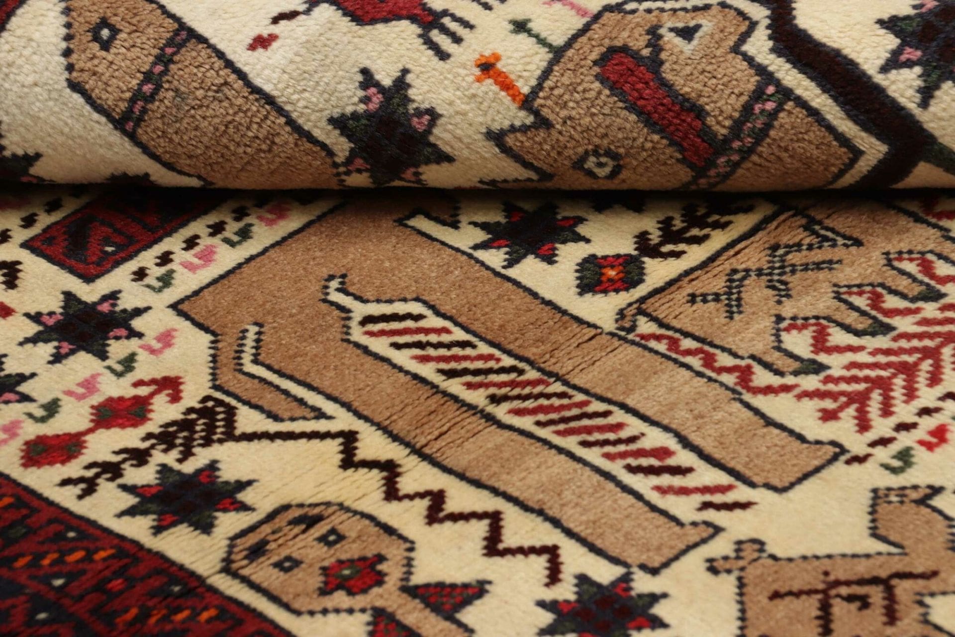 Nain Perserteppich aus Iran, 95 × 200 cm