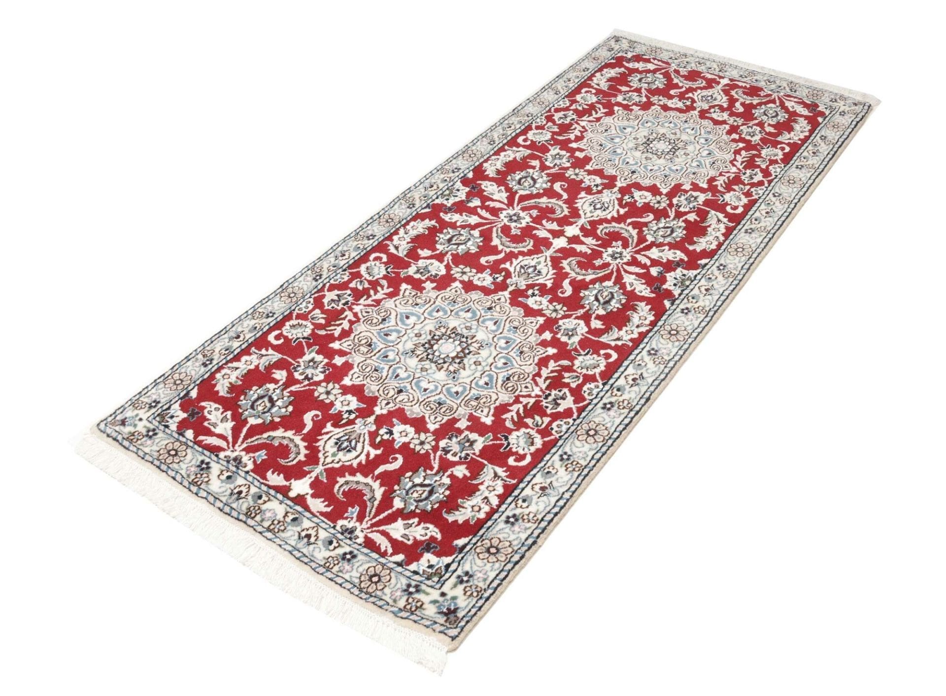 Nain Perserteppich aus Iran, 80 × 194 cm