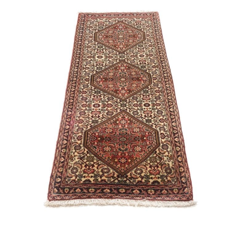 bidjar-teppich-66-x-158-cm-handgeknupft-aus-schurwolle-3 Bijar Perserteppich 66 × 158 cm aus Wolle, handgeknüpft
