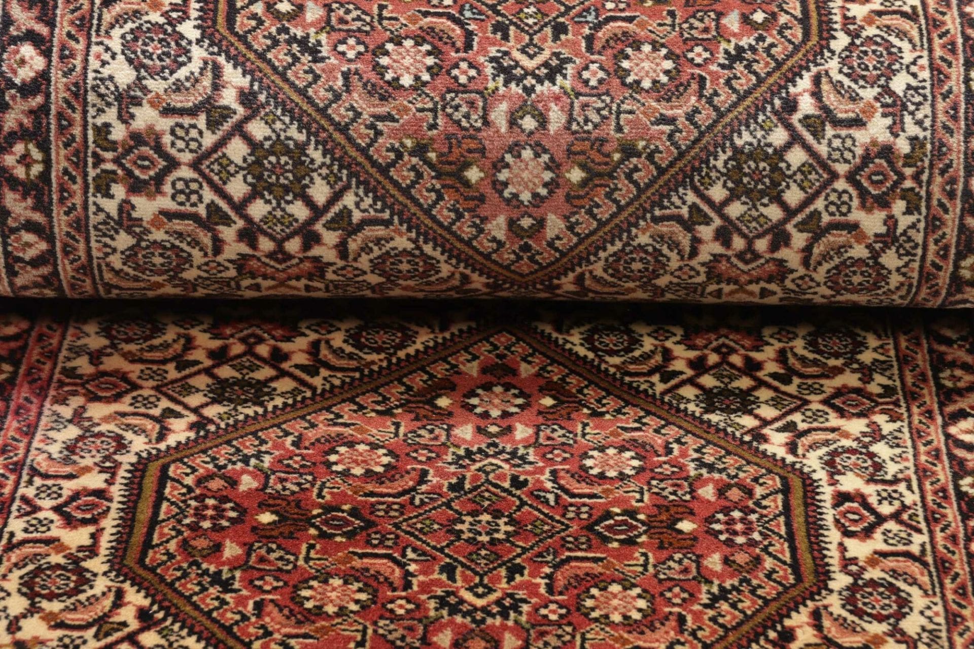 bidjar-teppich-66-x-158-cm-handgeknupft-aus-schurwolle-8 Bijar Perserteppich 66 × 158 cm aus Wolle, handgeknüpft