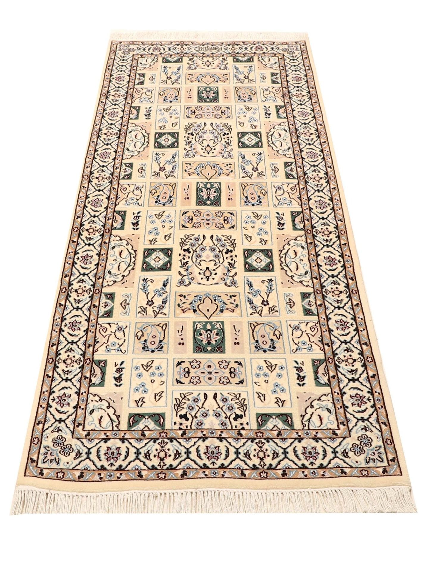 Nain Perserteppich aus Iran, 68 × 189 cm