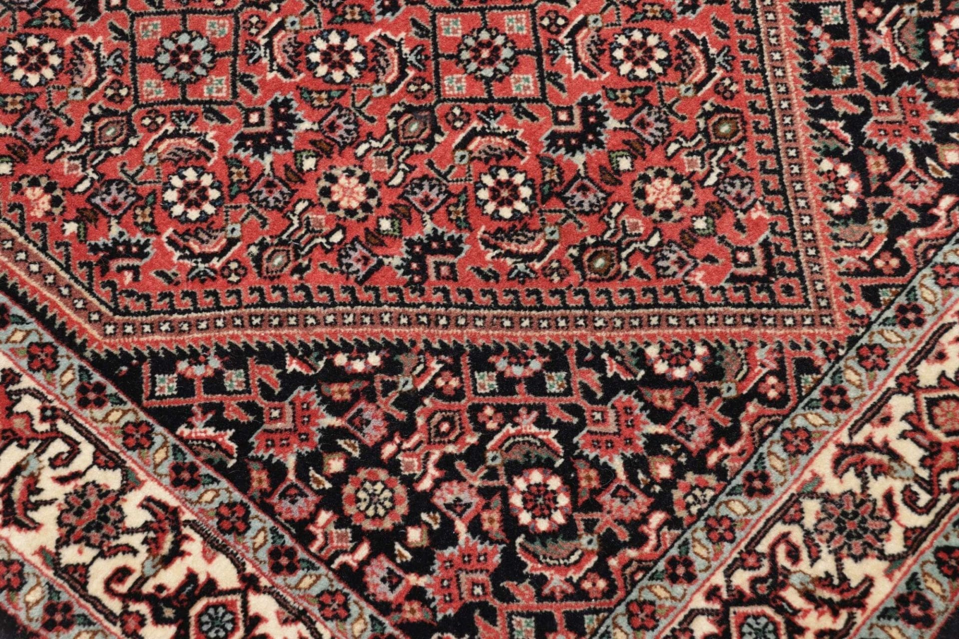 Bijar Perserteppich aus Iran, 83 × 196 cm
