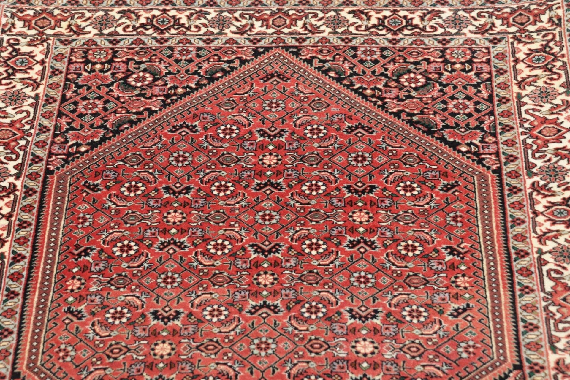 Bijar Perserteppich aus Iran, 83 × 196 cm
