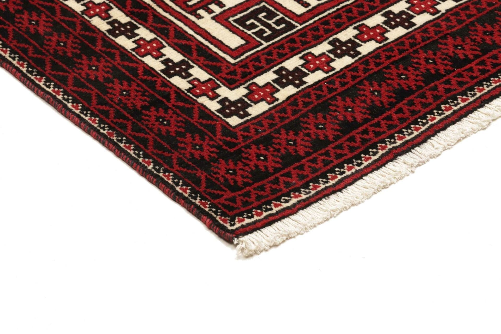 Perserteppich aus Iran, 98 × 197 cm