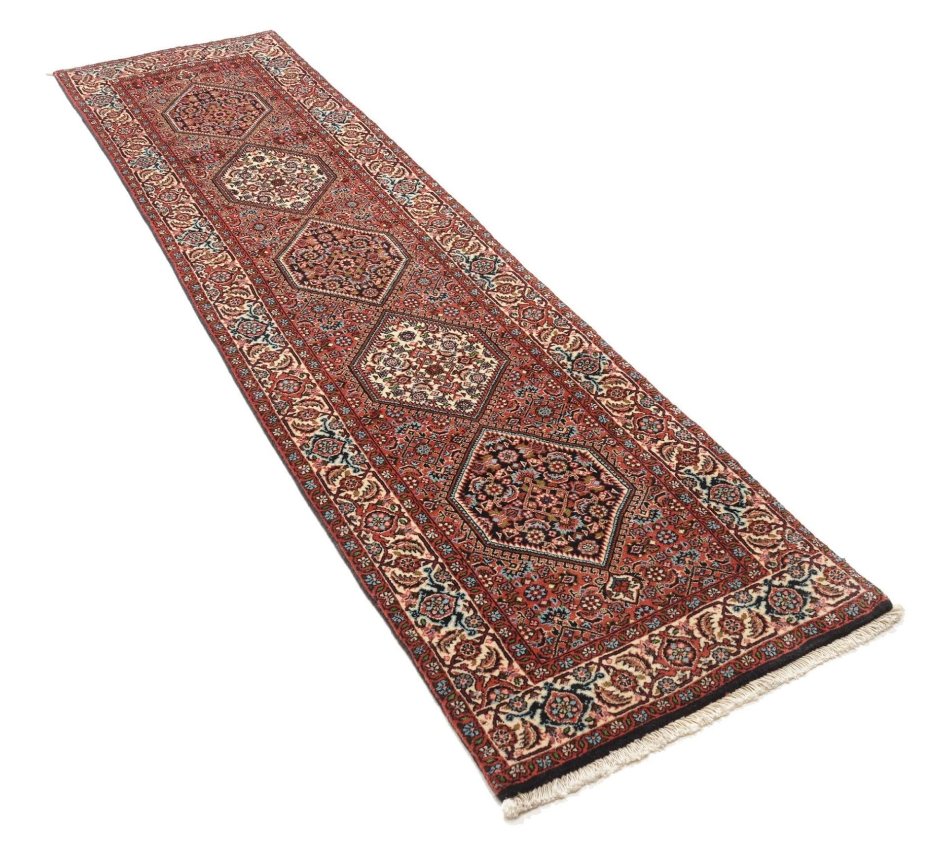 Perserteppich aus Iran, 69 × 260 cm