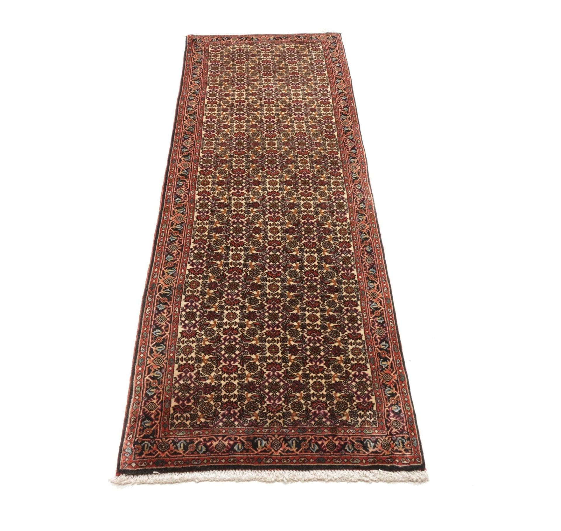 bidjar-teppich-68-x-211cm-aus-schurwolle-handgeknupft-perserteppich-3 Bijar Perserteppich aus Iran, 68 × 211 cm