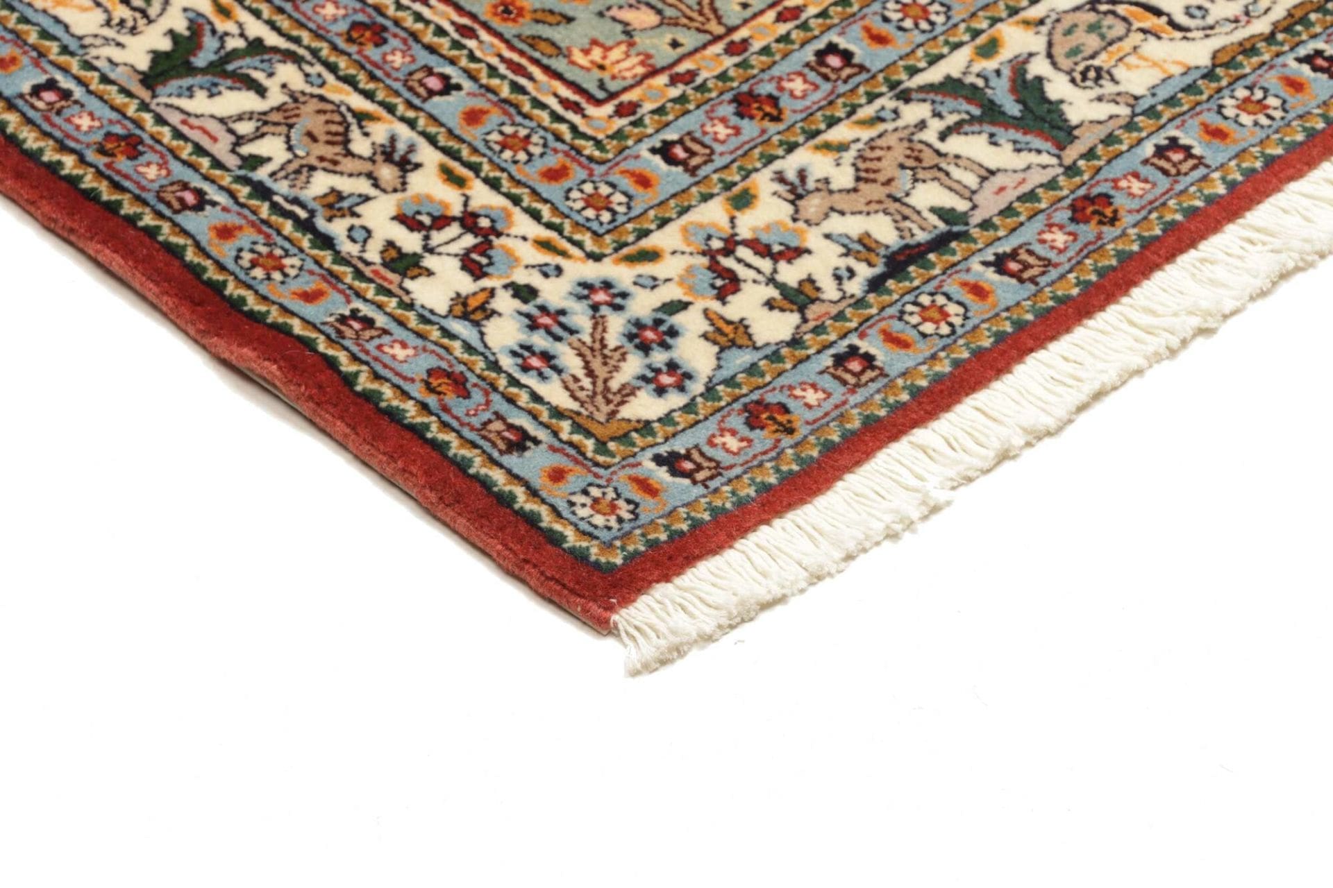 Moud Perserteppich aus Iran, 82 × 248 cm