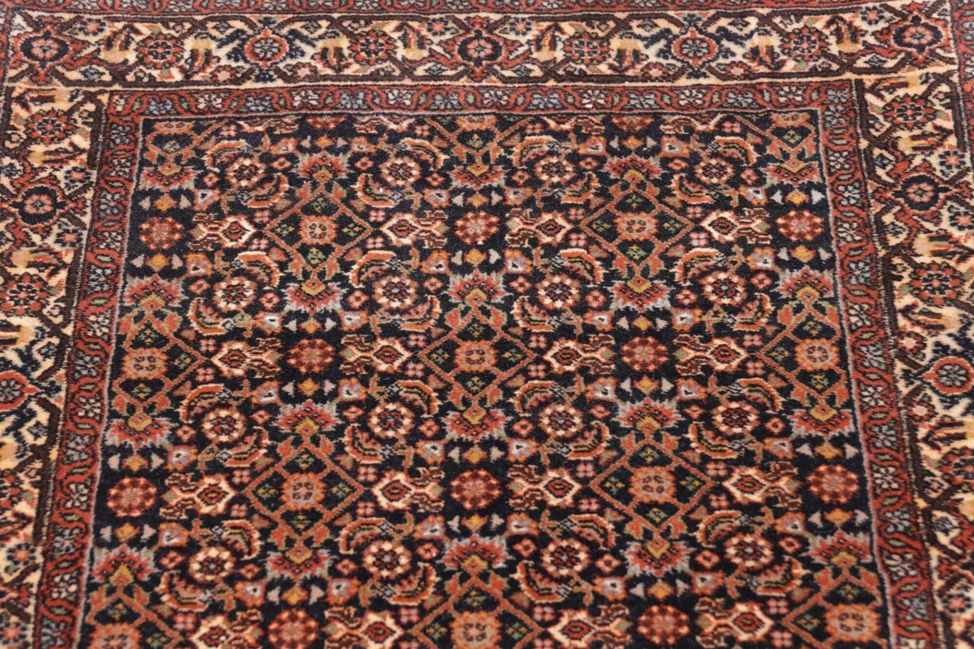 Handgeknüpfter Bijar Perserteppich 73 × 290 cm