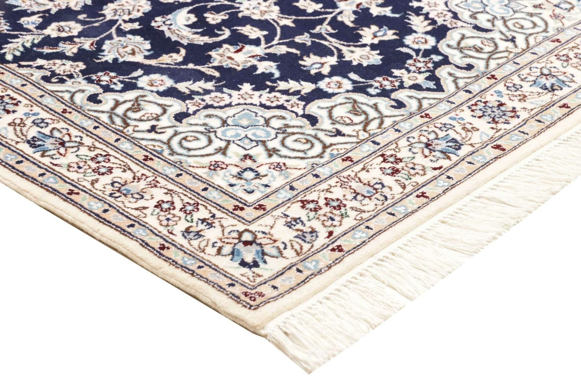 Nain Perserteppich 80 × 209 cm aus Wolle, handgeknüpft