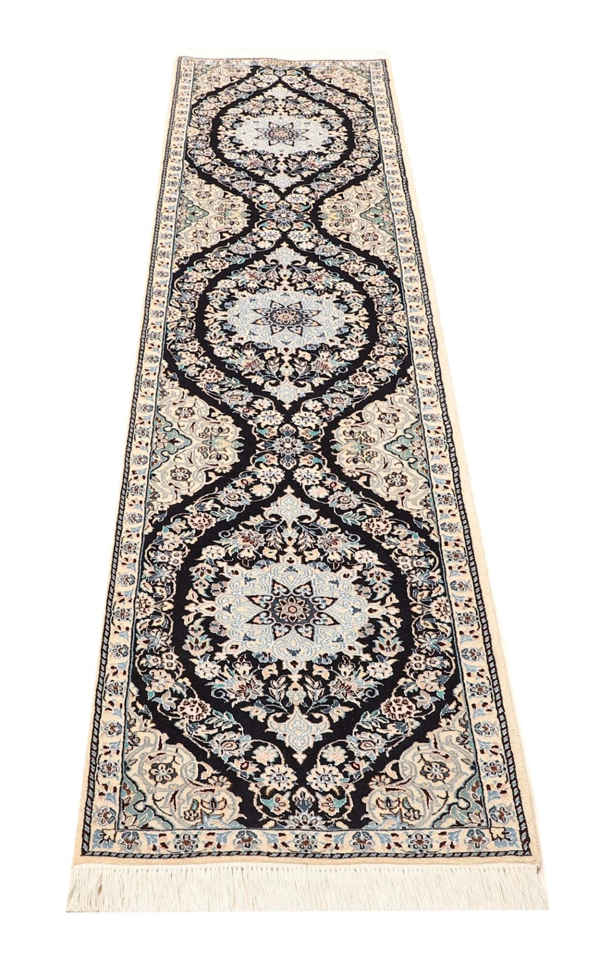 Nain Perserteppich aus Iran, 53 × 206 cm
