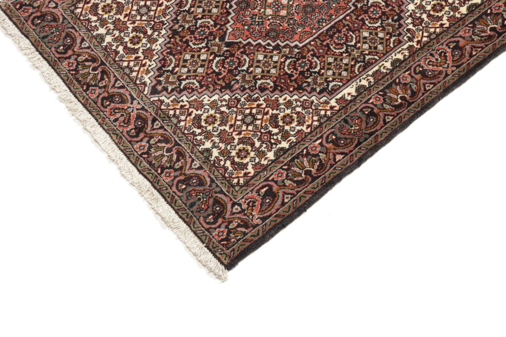Handgeknüpfter Bijar Perserteppich 77 × 251 cm