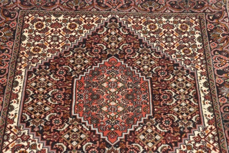 Handgeknüpfter Bijar Perserteppich 77 × 251 cm