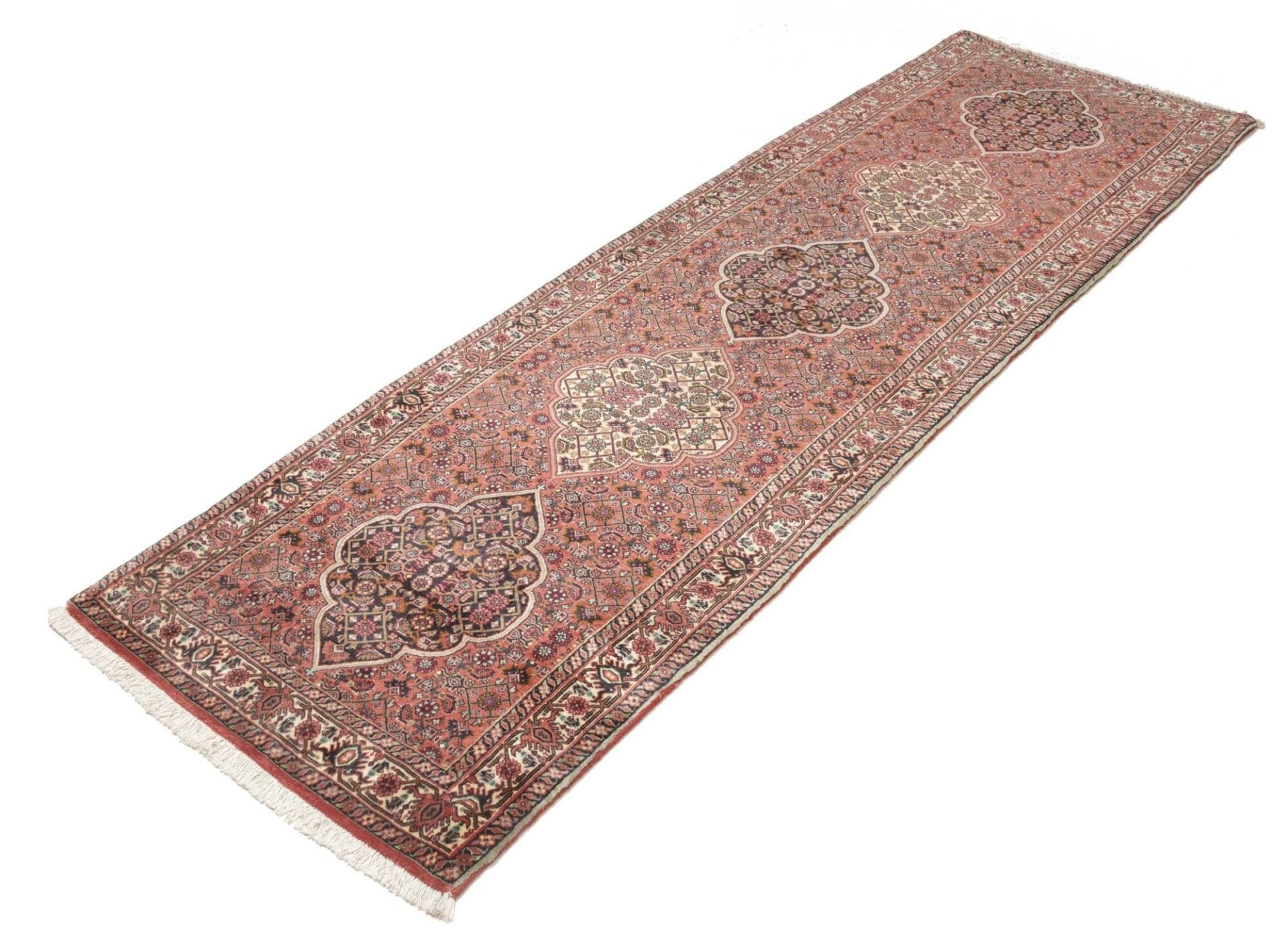 Handgeknüpfter Bijar Perserteppich, 80 × 248 cm, Wolle