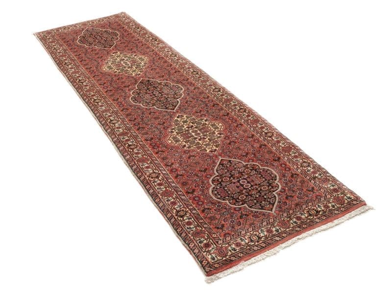 Handgeknüpfter Bijar Perserteppich, 80 × 248 cm, Wolle