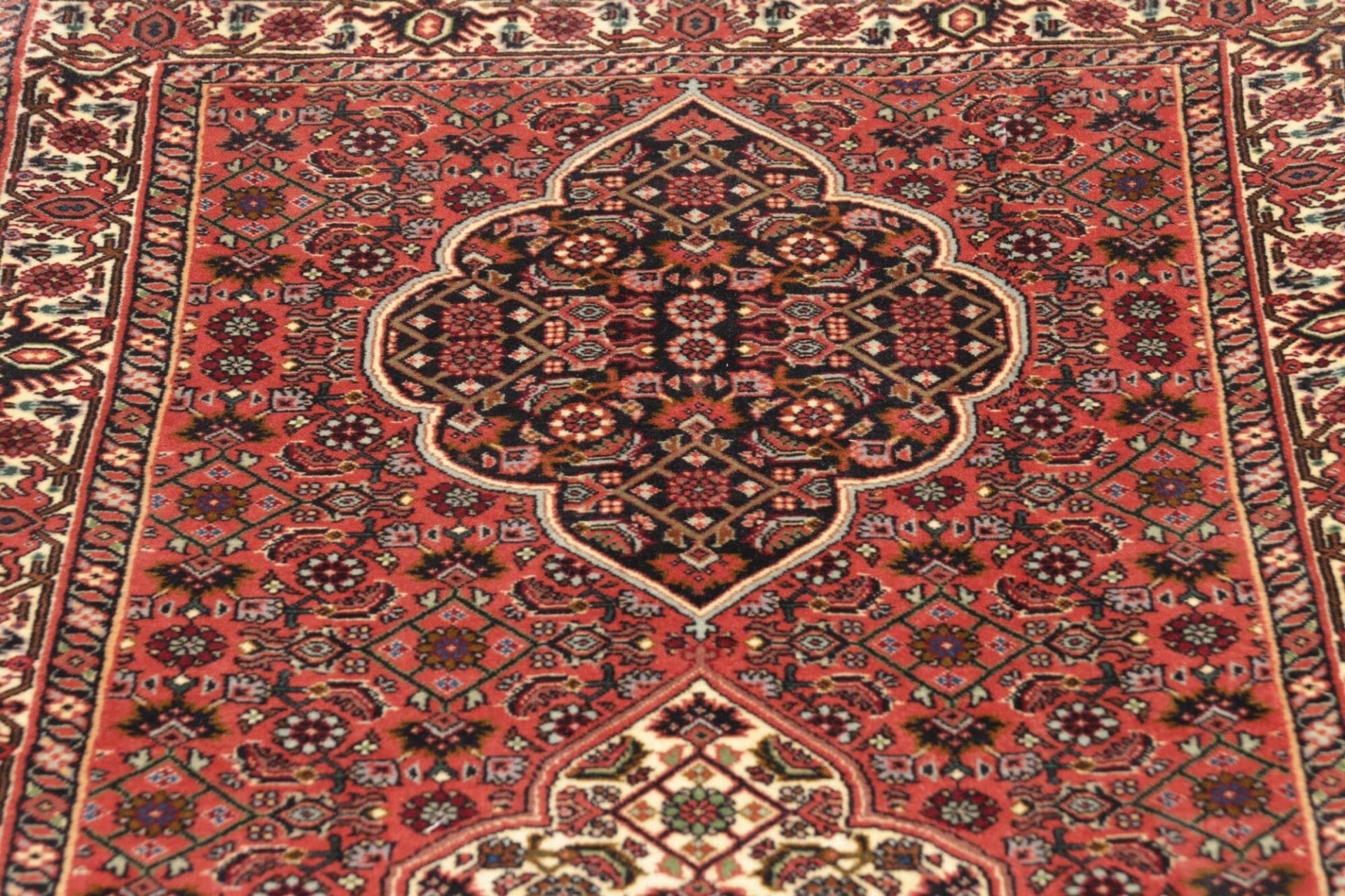 Handgeknüpfter Bijar Perserteppich, 80 × 248 cm, Wolle