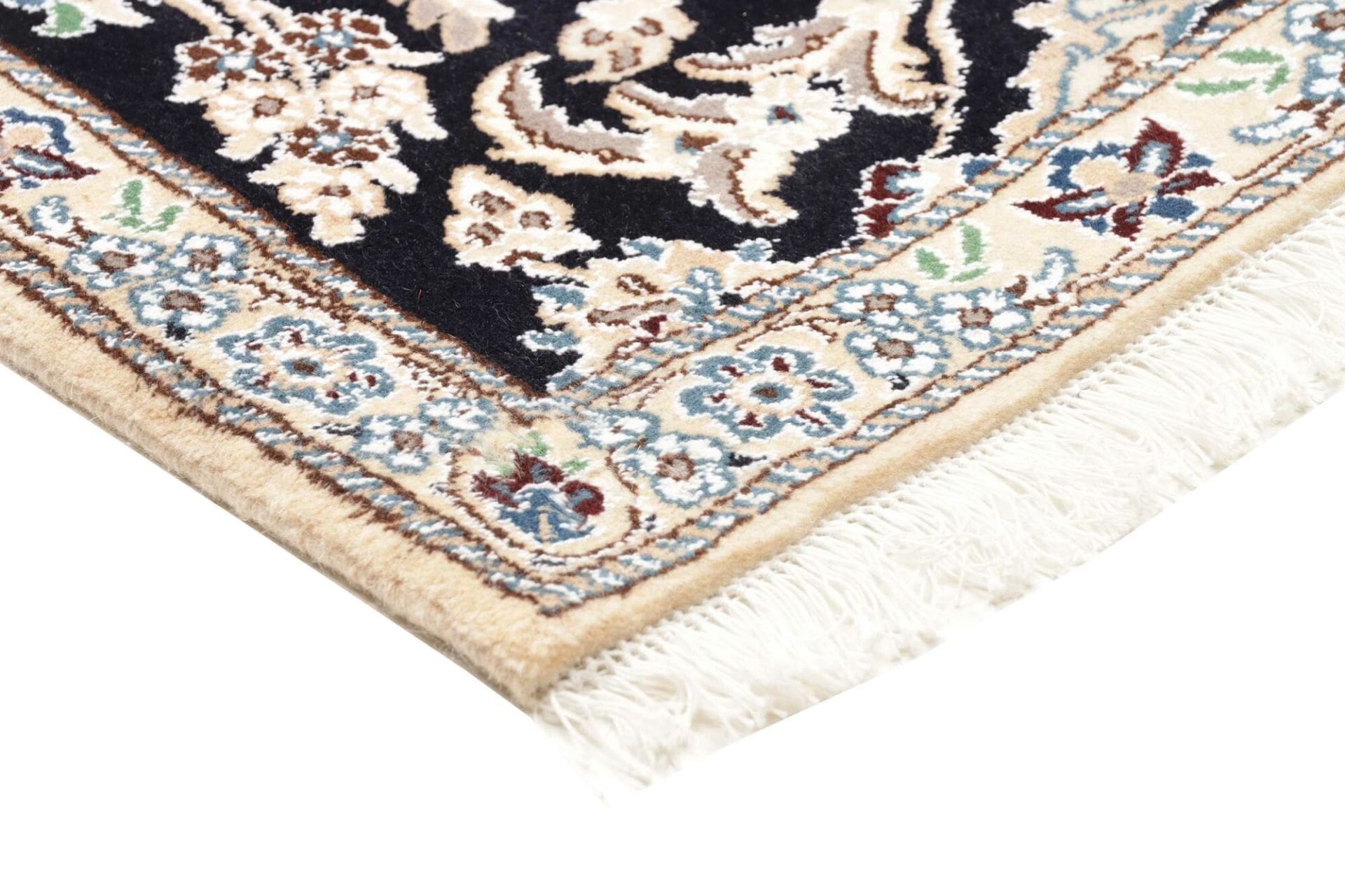 Handgeknüpfter Nain Perserteppich 87 × 202 cm