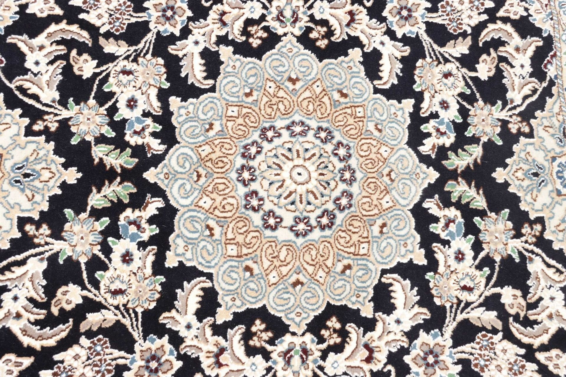 Handgeknüpfter Nain Perserteppich 87 × 202 cm