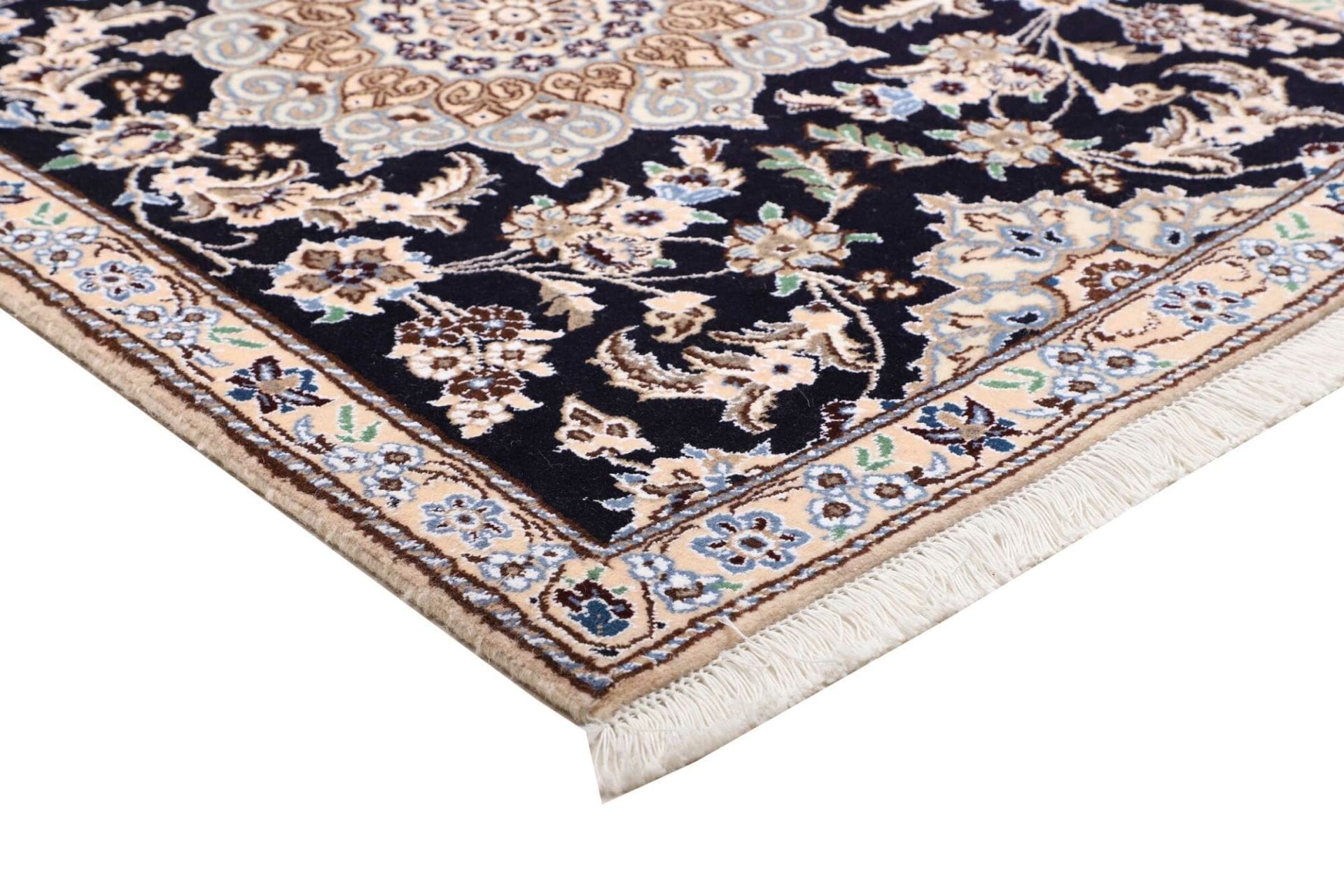 Nain Perserteppich 85 × 295 cm aus Wolle, handgeknüpft