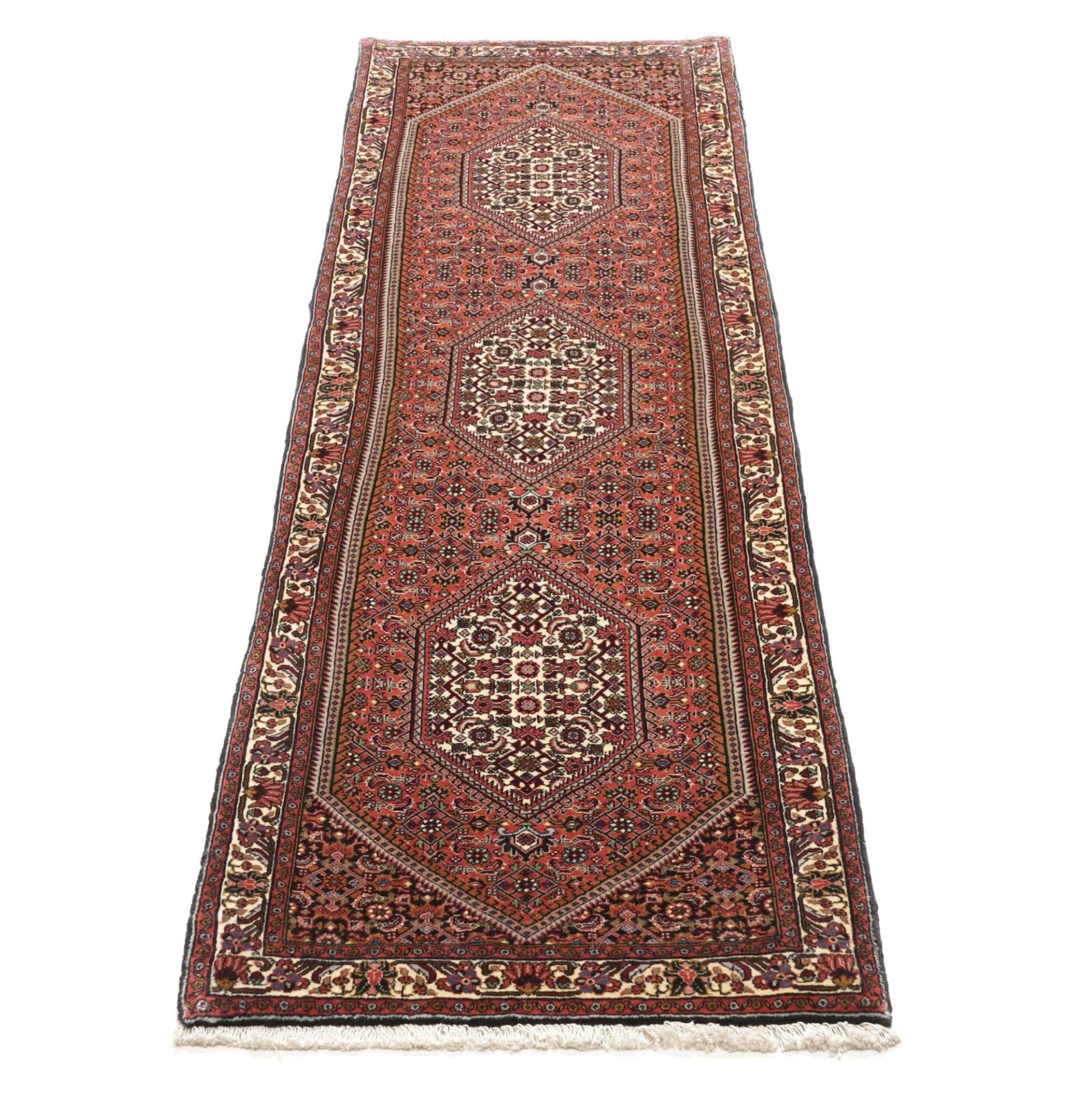Bijar Perserteppich aus Iran, 71 × 209 cm