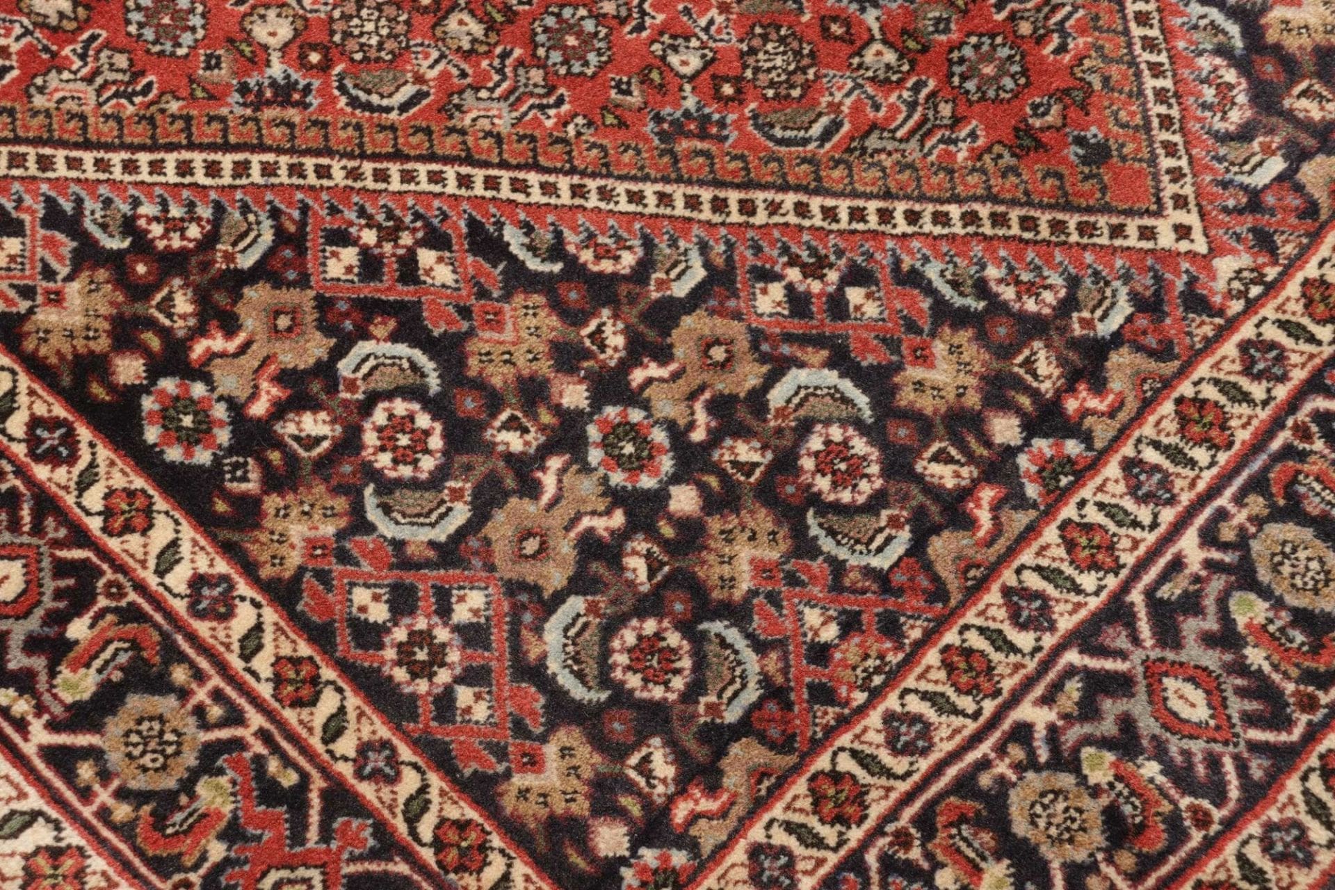 Handgeknüpfter Bijar Perserteppich, 96 × 290 cm, Wolle
