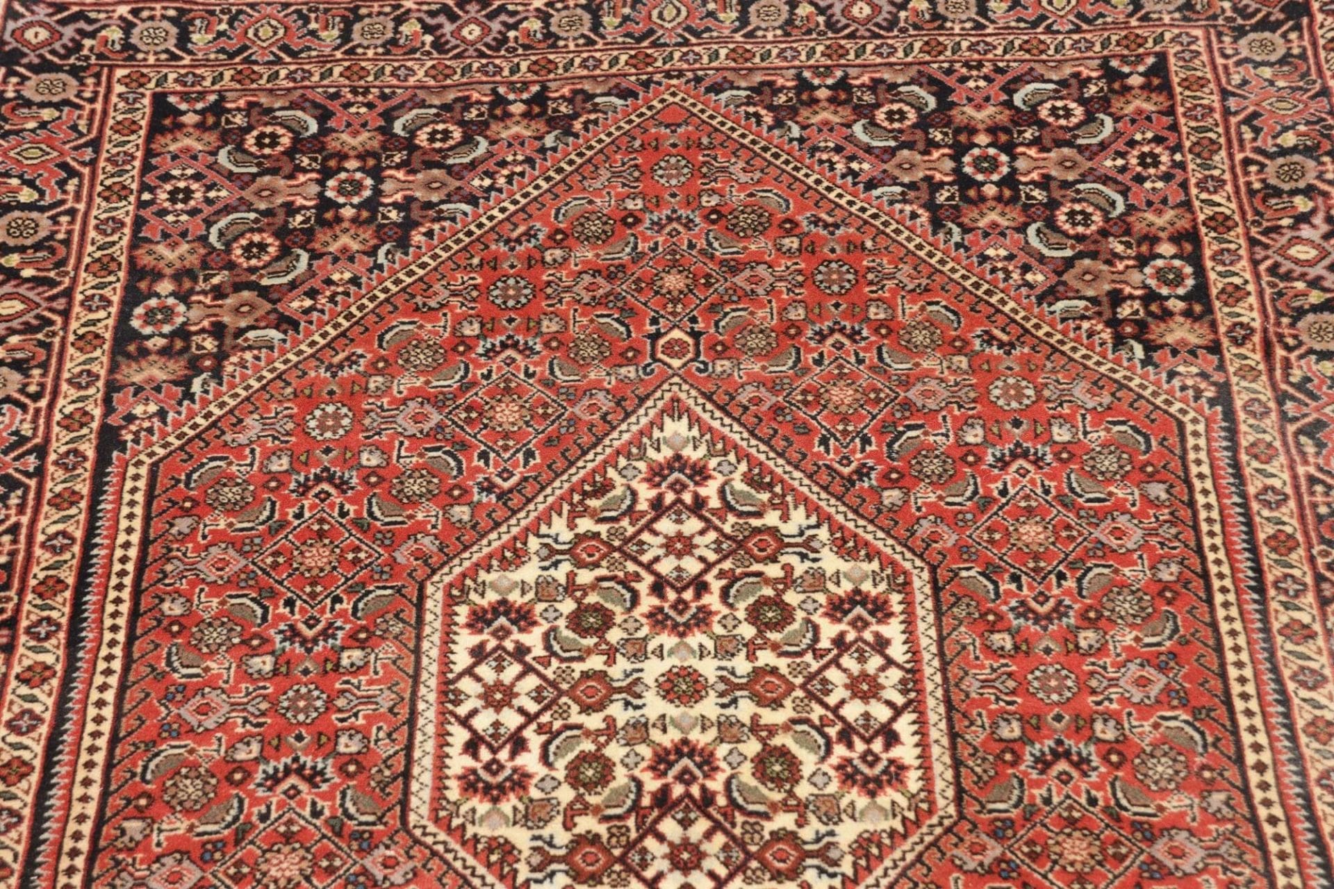 Handgeknüpfter Bijar Perserteppich, 96 × 290 cm, Wolle