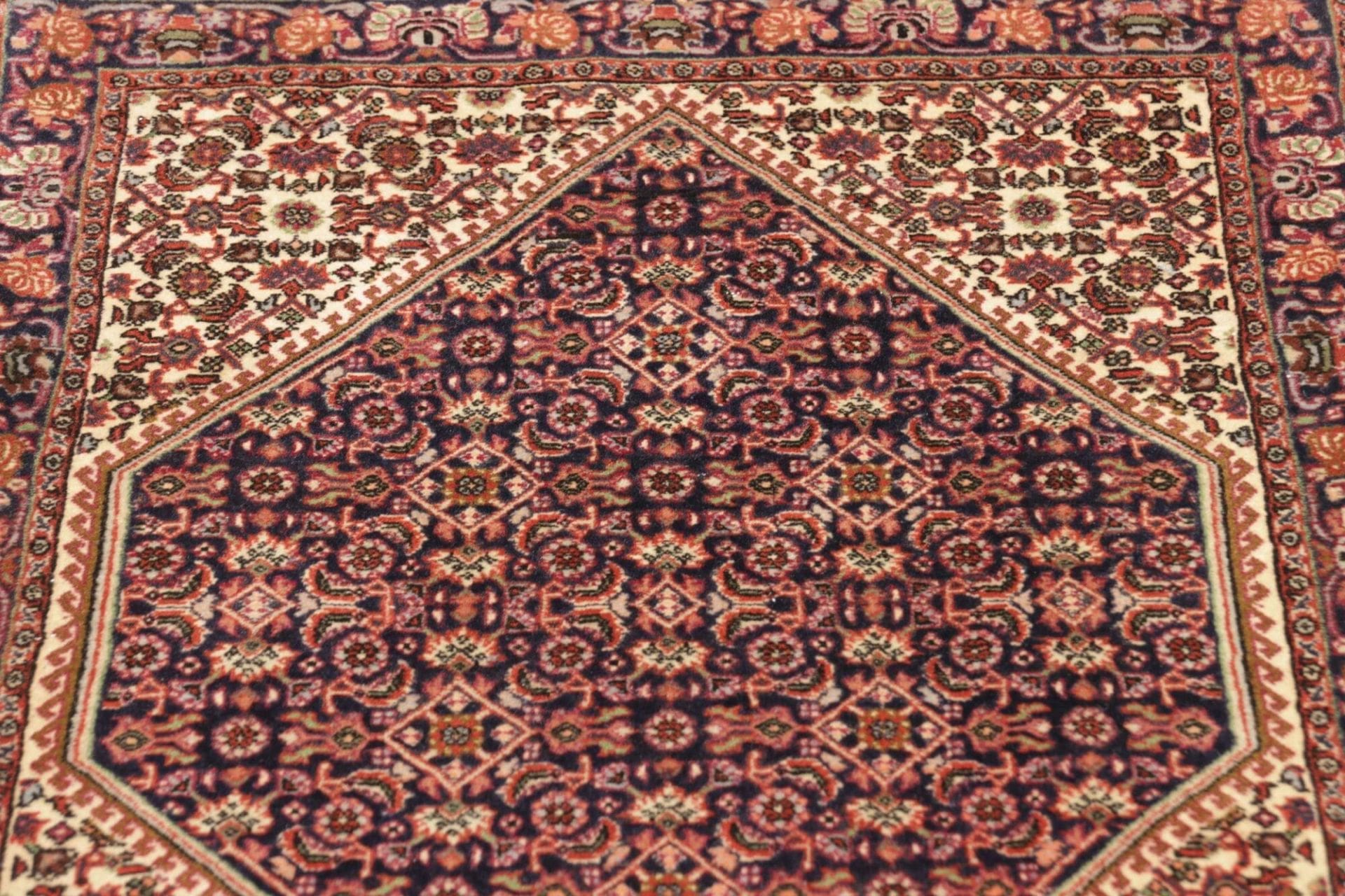 Bijar Perserteppich aus Iran, 73 × 252 cm