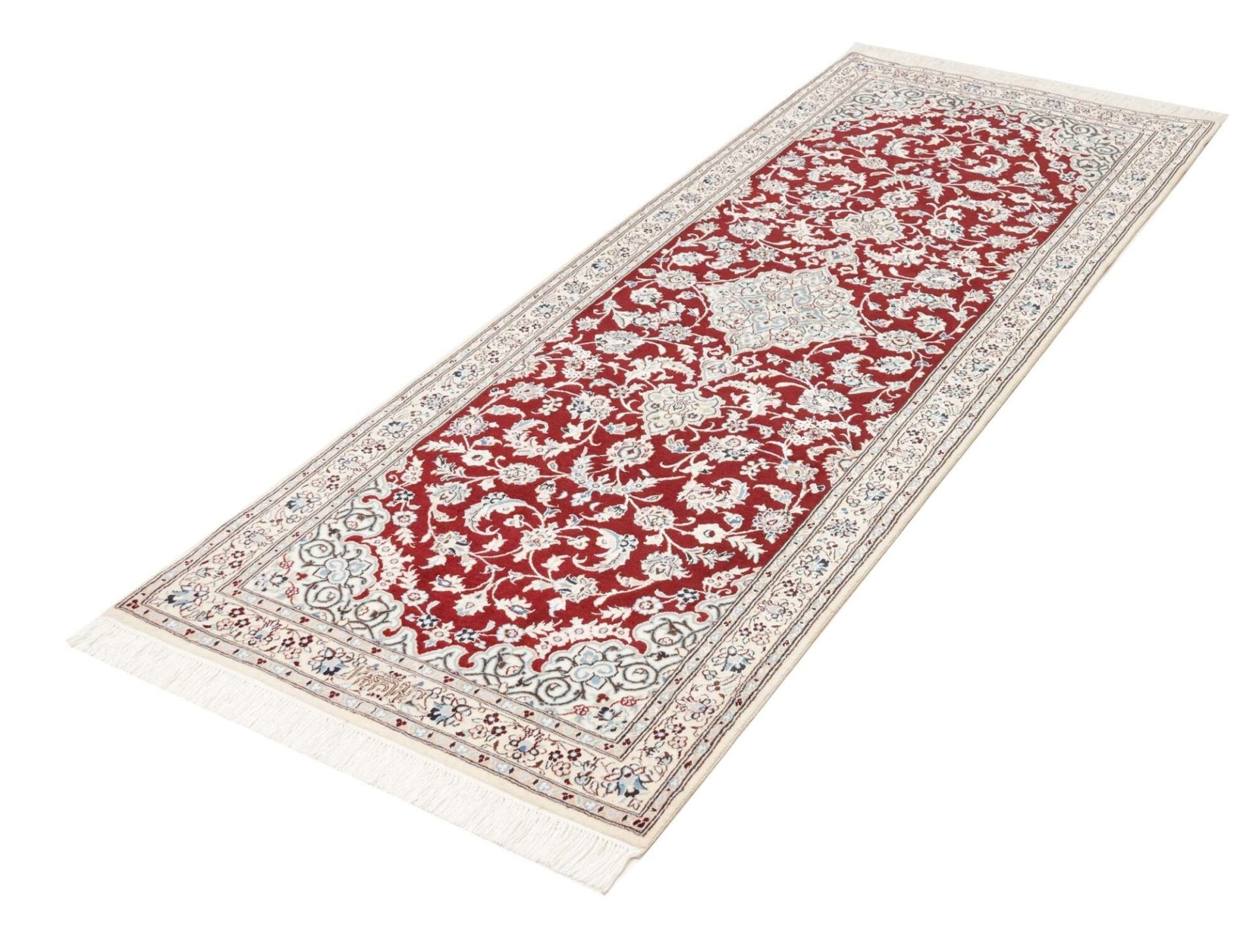 Nain Perserteppich aus Iran, 82 × 210 cm