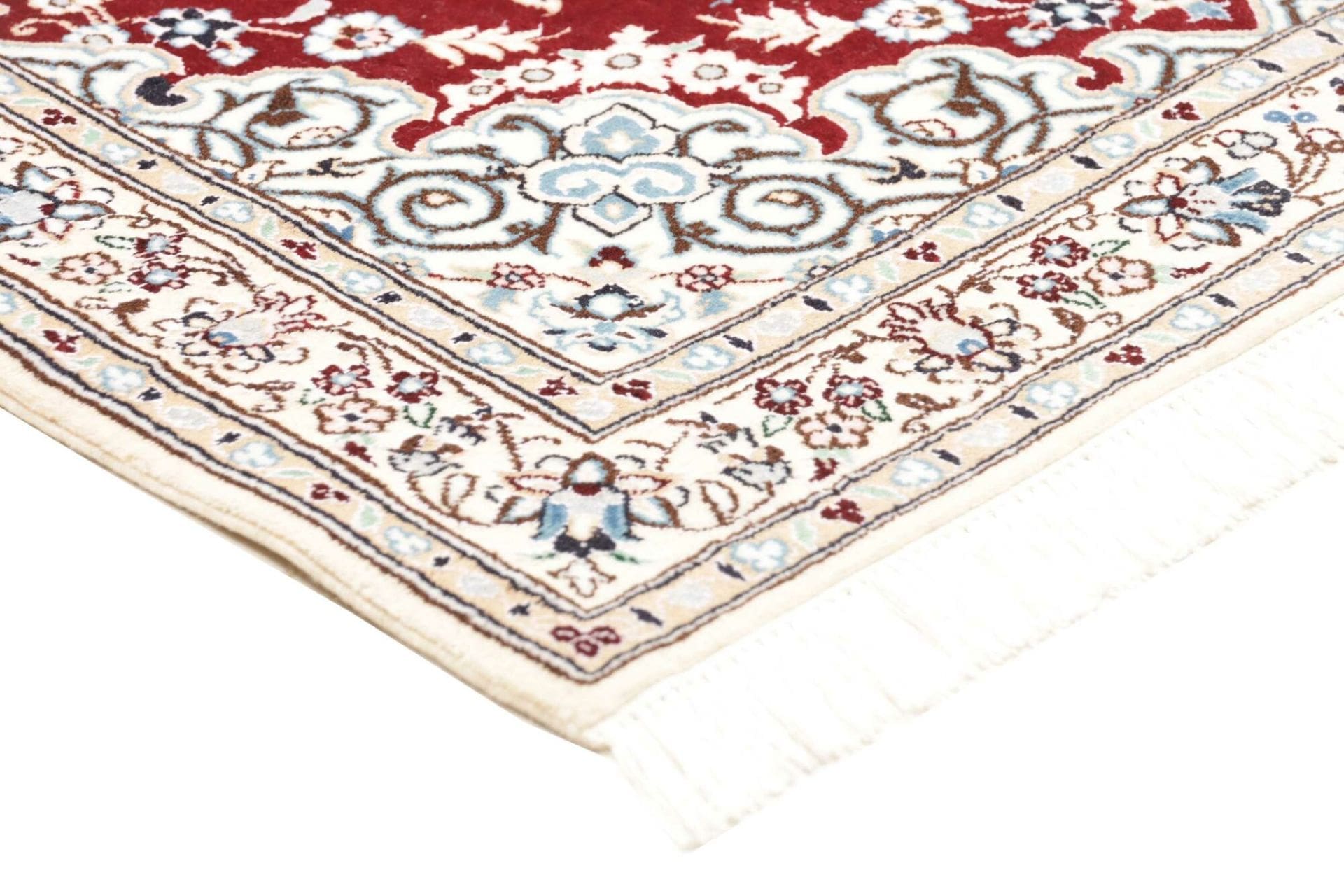 Nain Perserteppich aus Iran, 82 × 210 cm