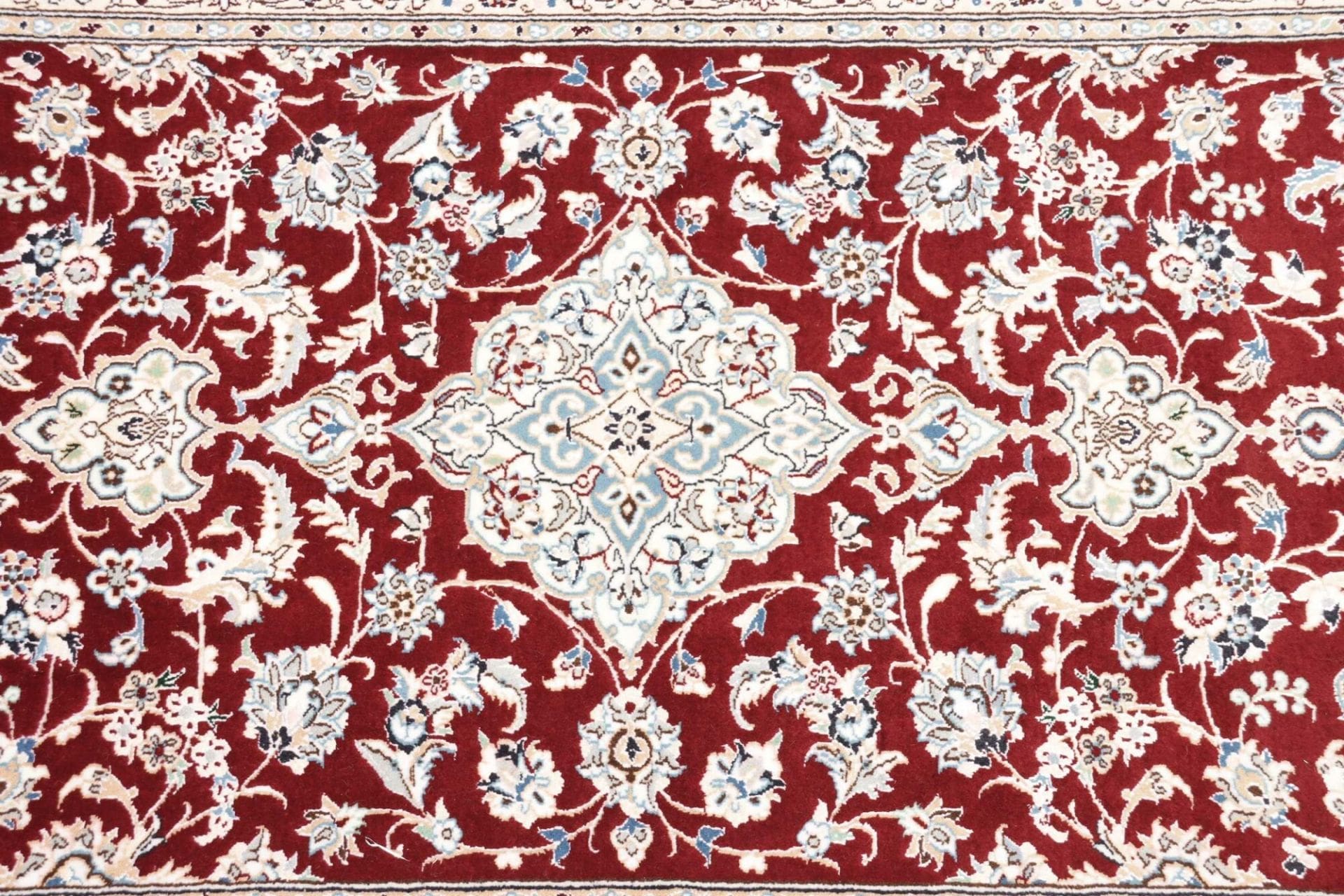 Nain Perserteppich aus Iran, 82 × 210 cm