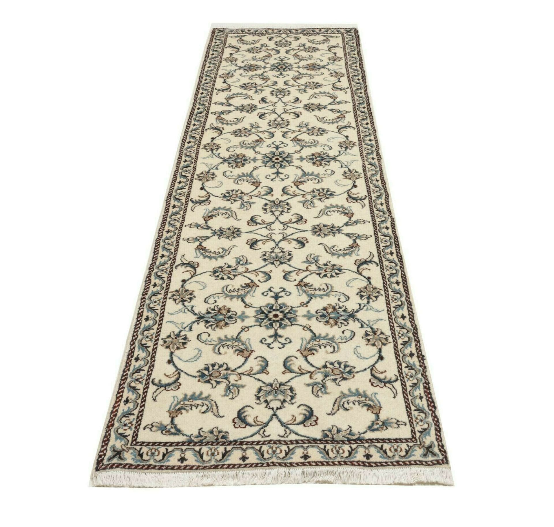 Nain Perserteppich aus Iran, 81 × 290 cm