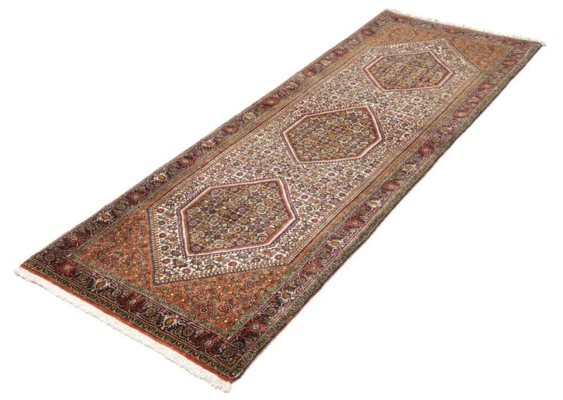 Bijar Perserteppich 79 × 211 cm aus Wolle, handgeknüpft