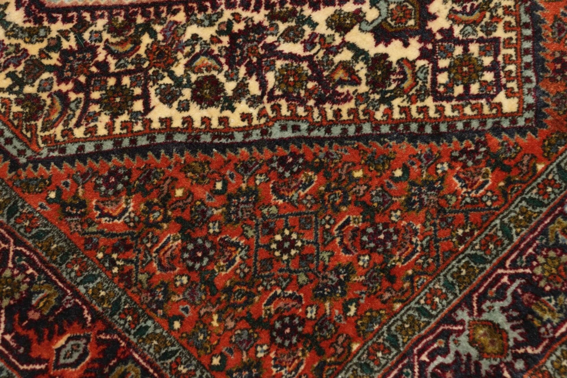 Bijar Perserteppich 79 × 211 cm aus Wolle, handgeknüpft
