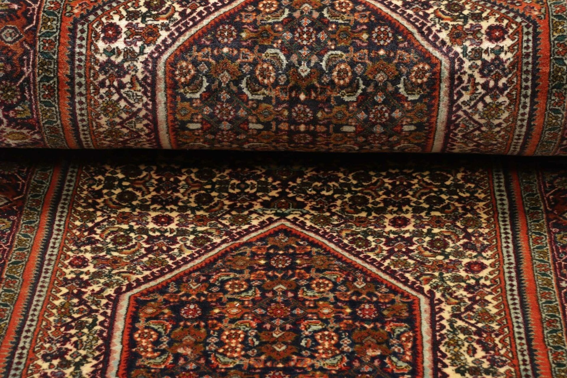 Bijar Perserteppich 79 × 211 cm aus Wolle, handgeknüpft