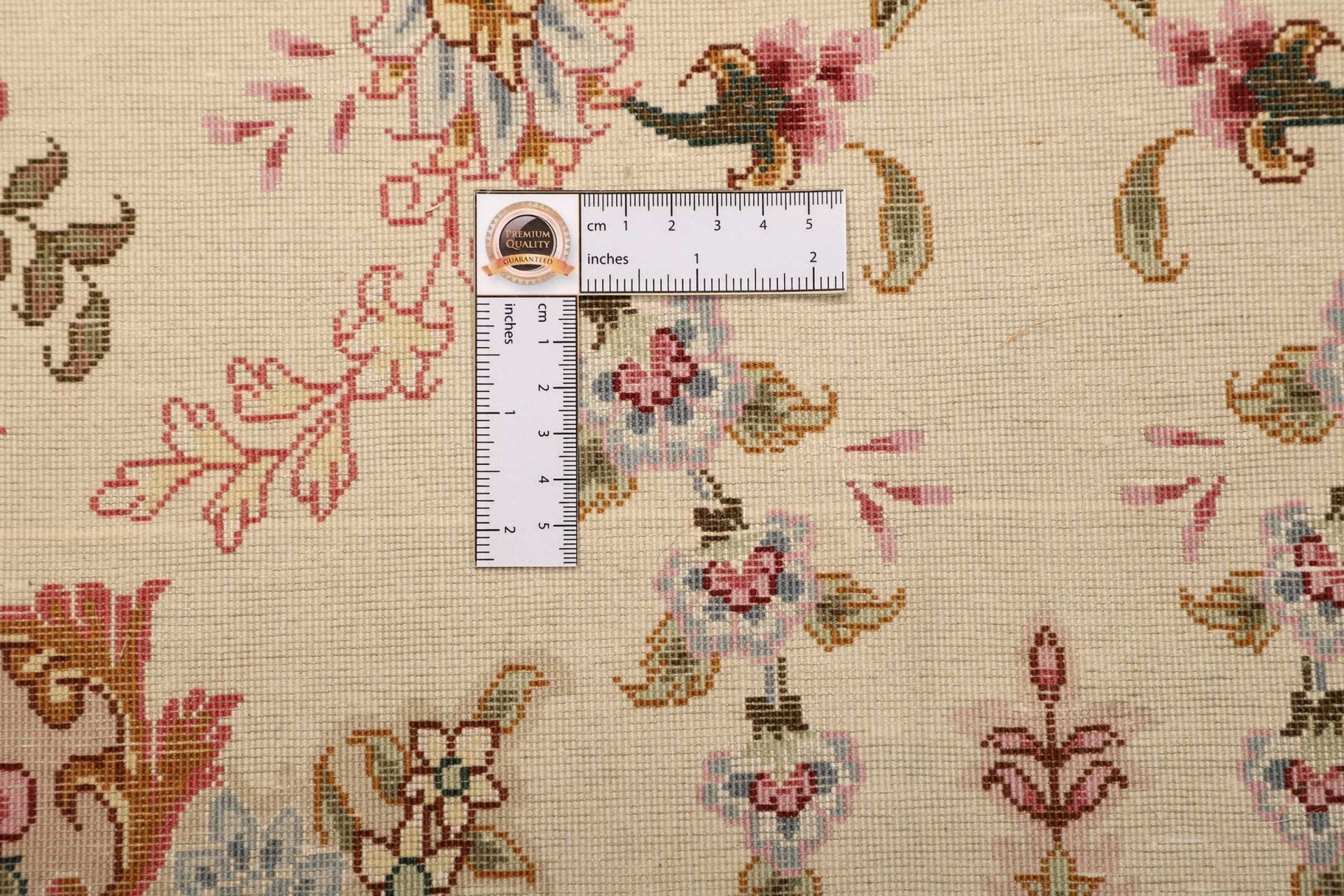 Handgeknüpfter Täbriz Perserteppich 80 × 207 cm