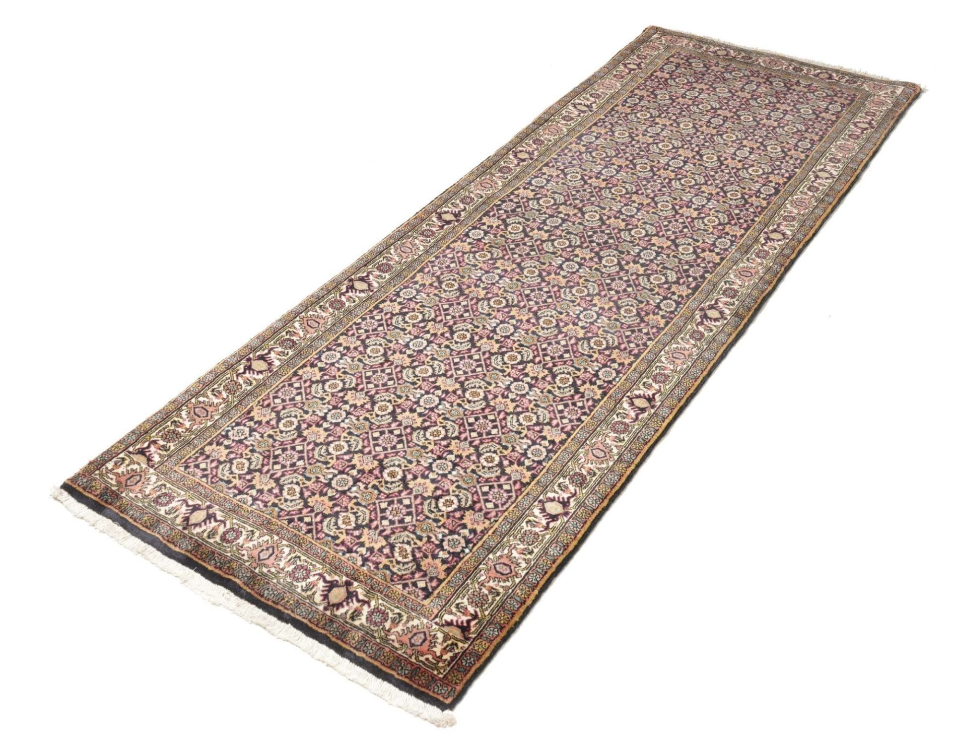 Handgeknüpfter Bijar Perserteppich 80 × 207 cm