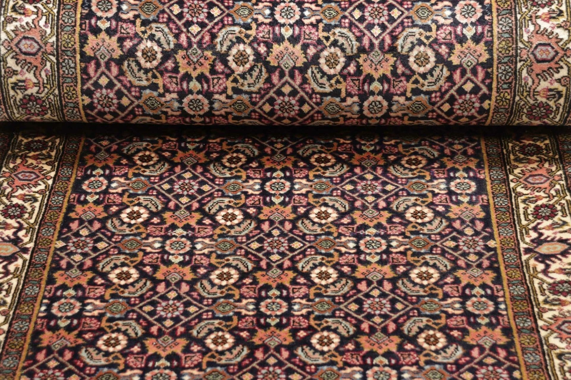 Handgeknüpfter Bijar Perserteppich 80 × 207 cm