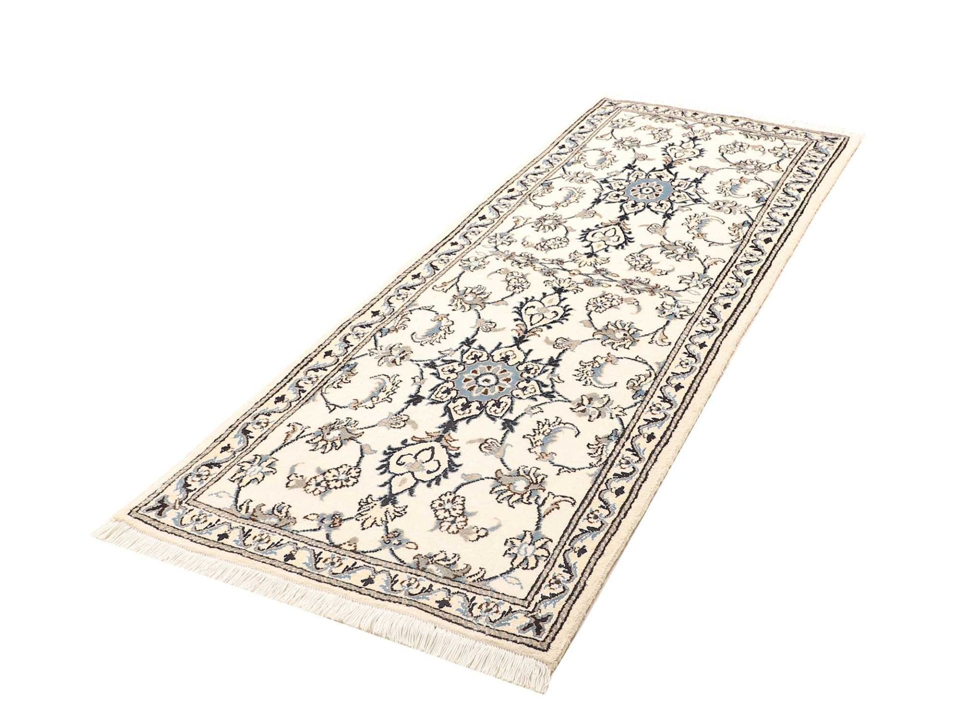 Nain Perserteppich aus Iran, 81 × 210 cm