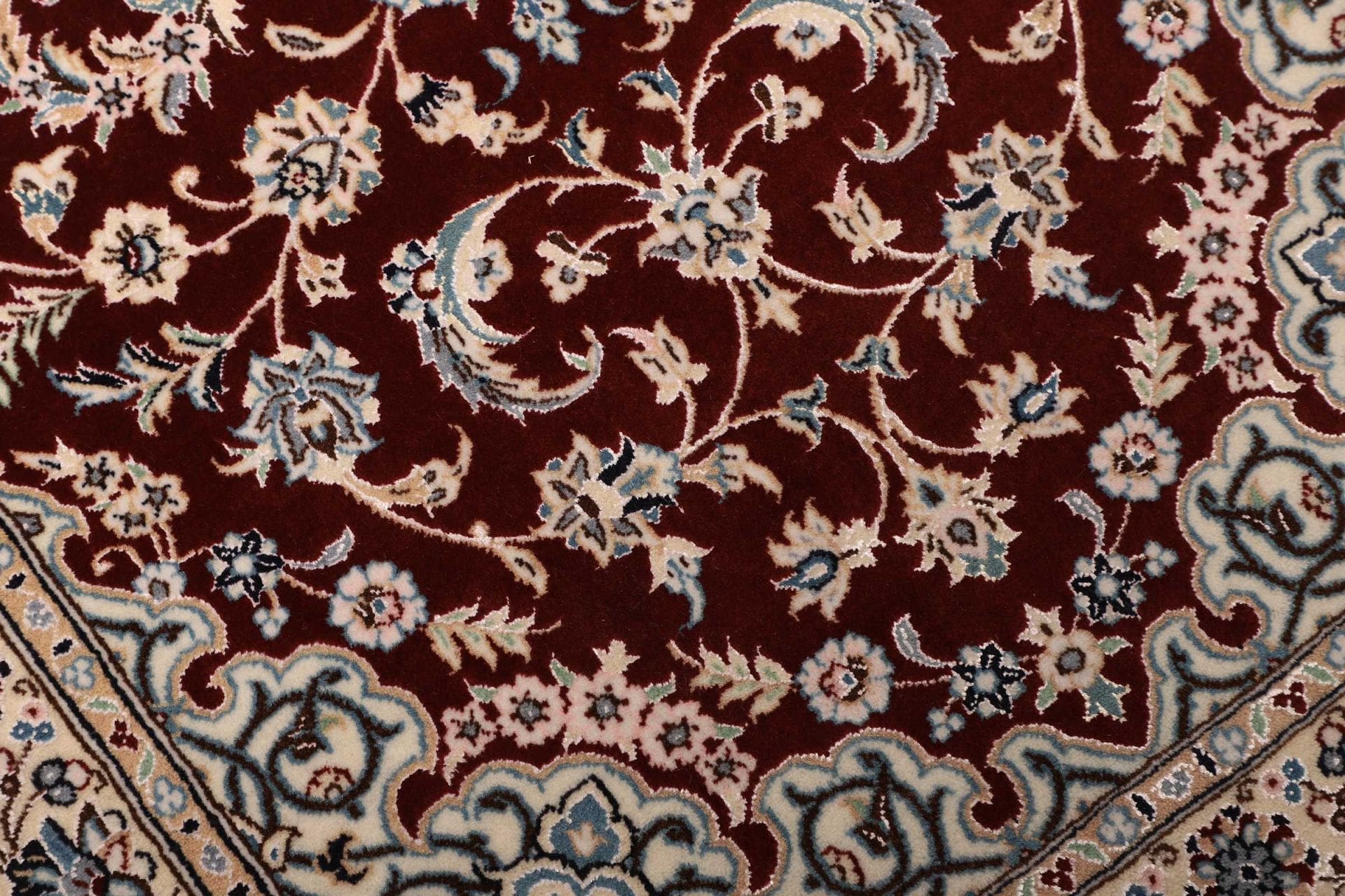 Handgeknüpfter Nain Perserteppich, 83 × 210 cm, Wolle