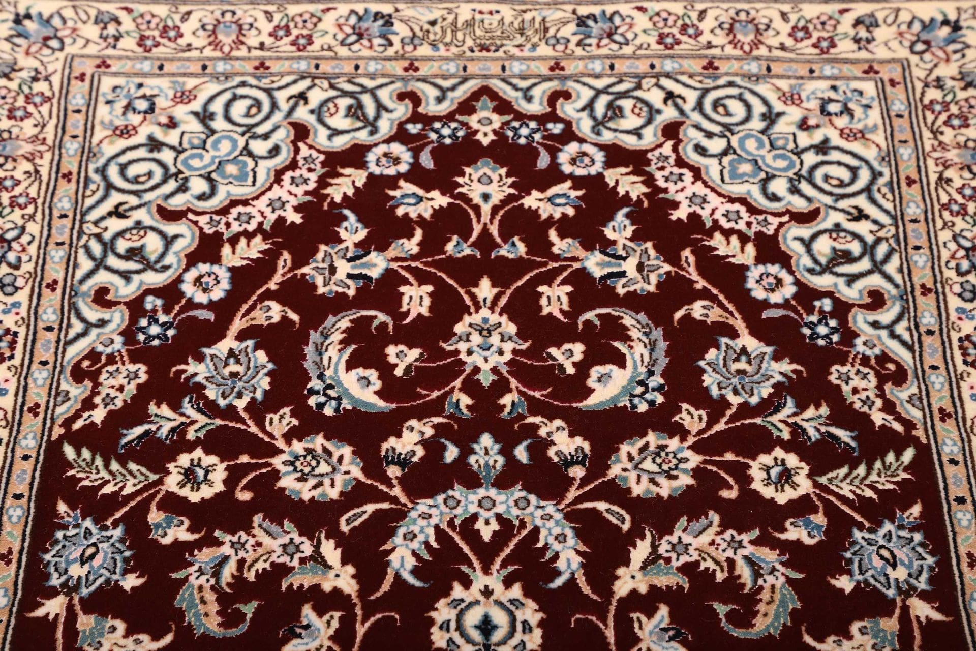 Handgeknüpfter Nain Perserteppich, 83 × 210 cm, Wolle