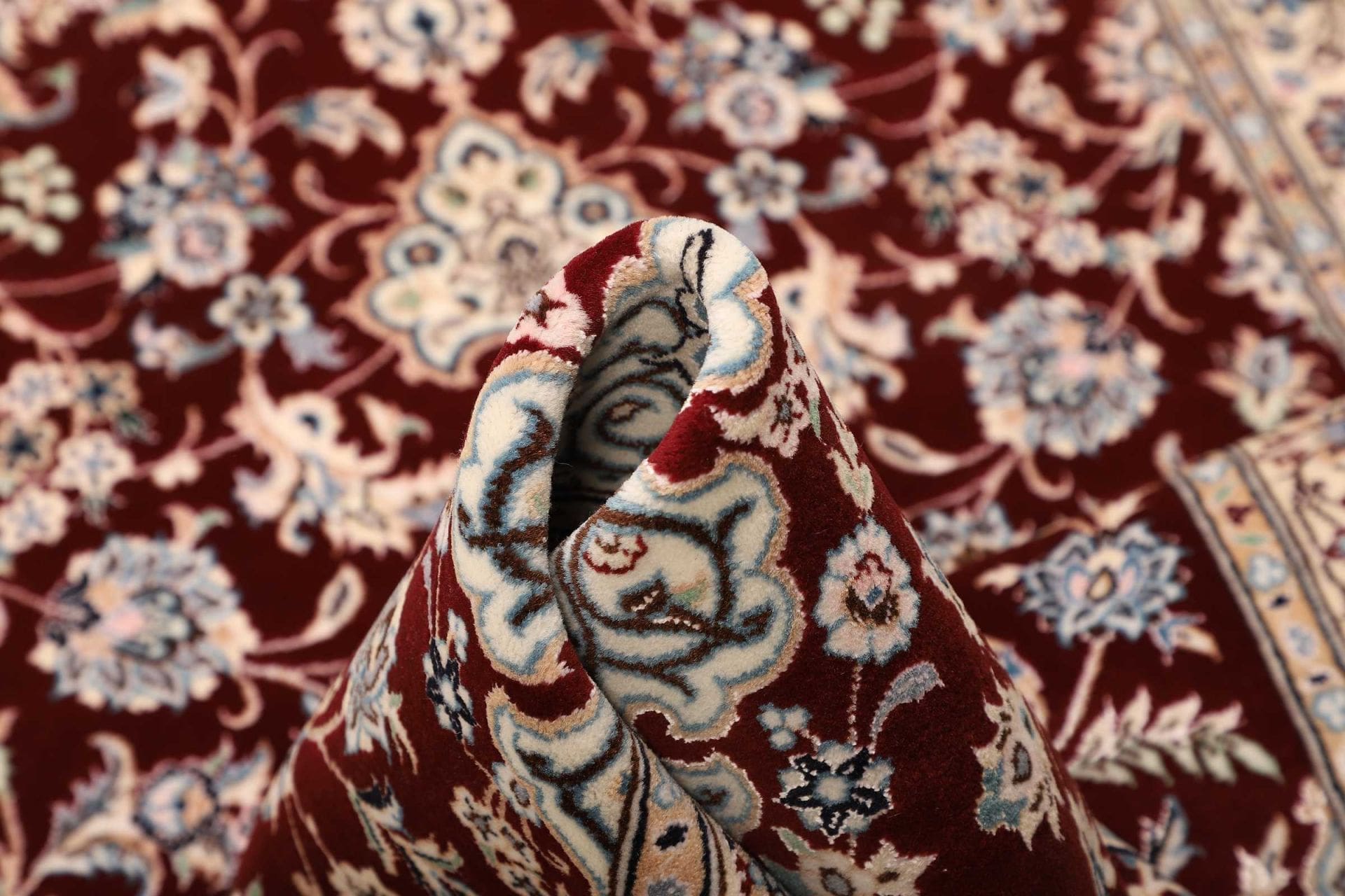 Handgeknüpfter Nain Perserteppich, 83 × 210 cm, Wolle