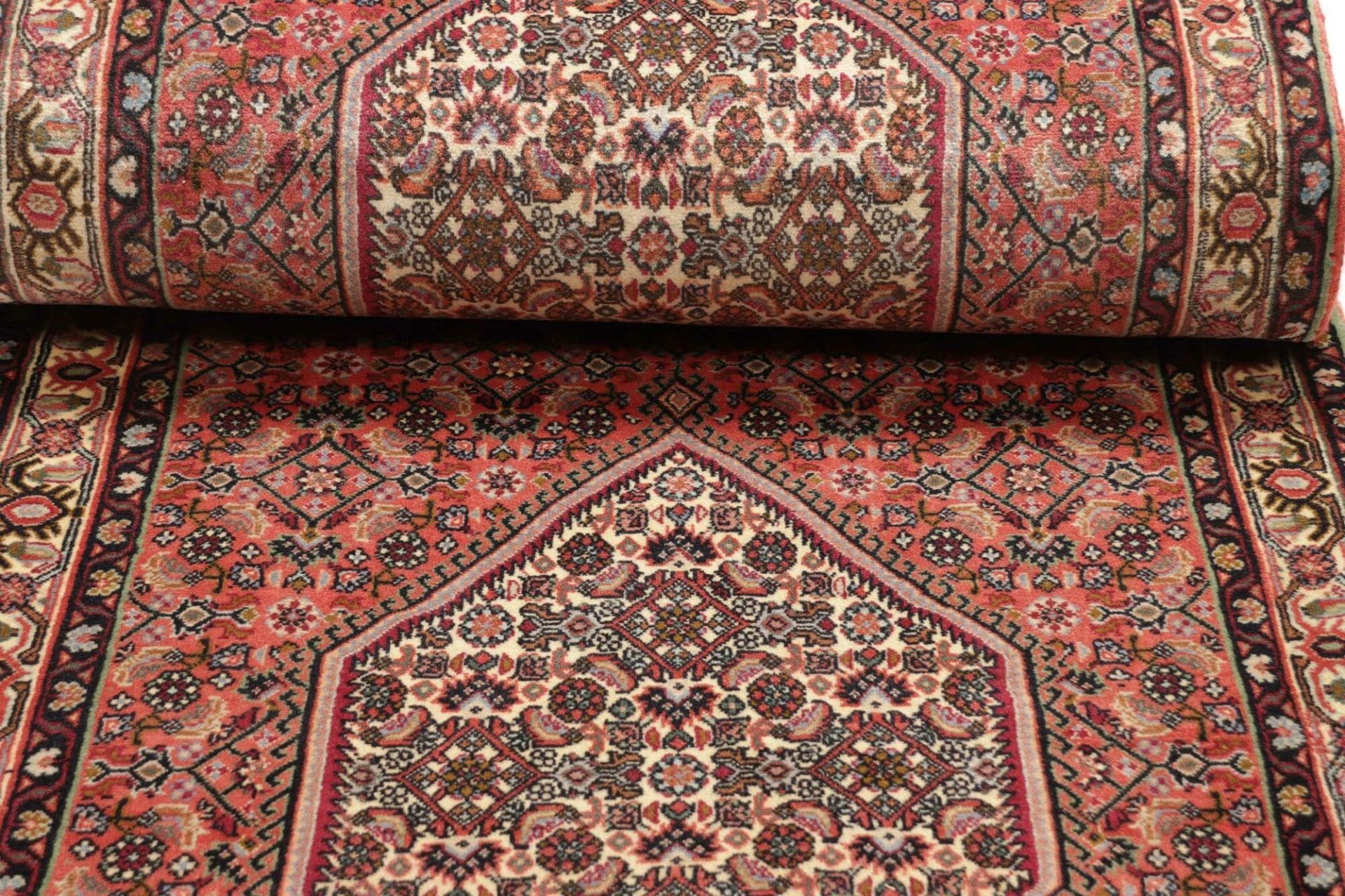 Bijar Perserteppich 83 × 215 cm aus Wolle, handgeknüpft