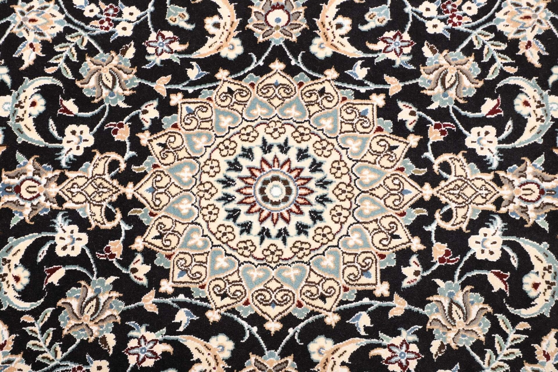 Handgeknüpfter Nain Perserteppich, 95 × 294 cm, Wolle