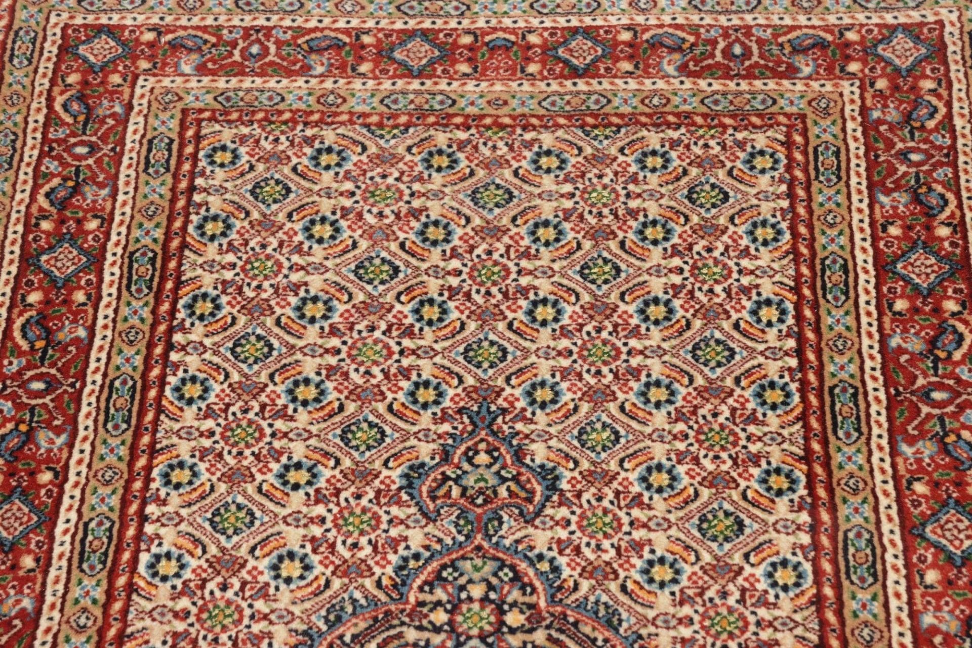 Moud Perserteppich 79 × 235 cm aus Wolle, handgeknüpft