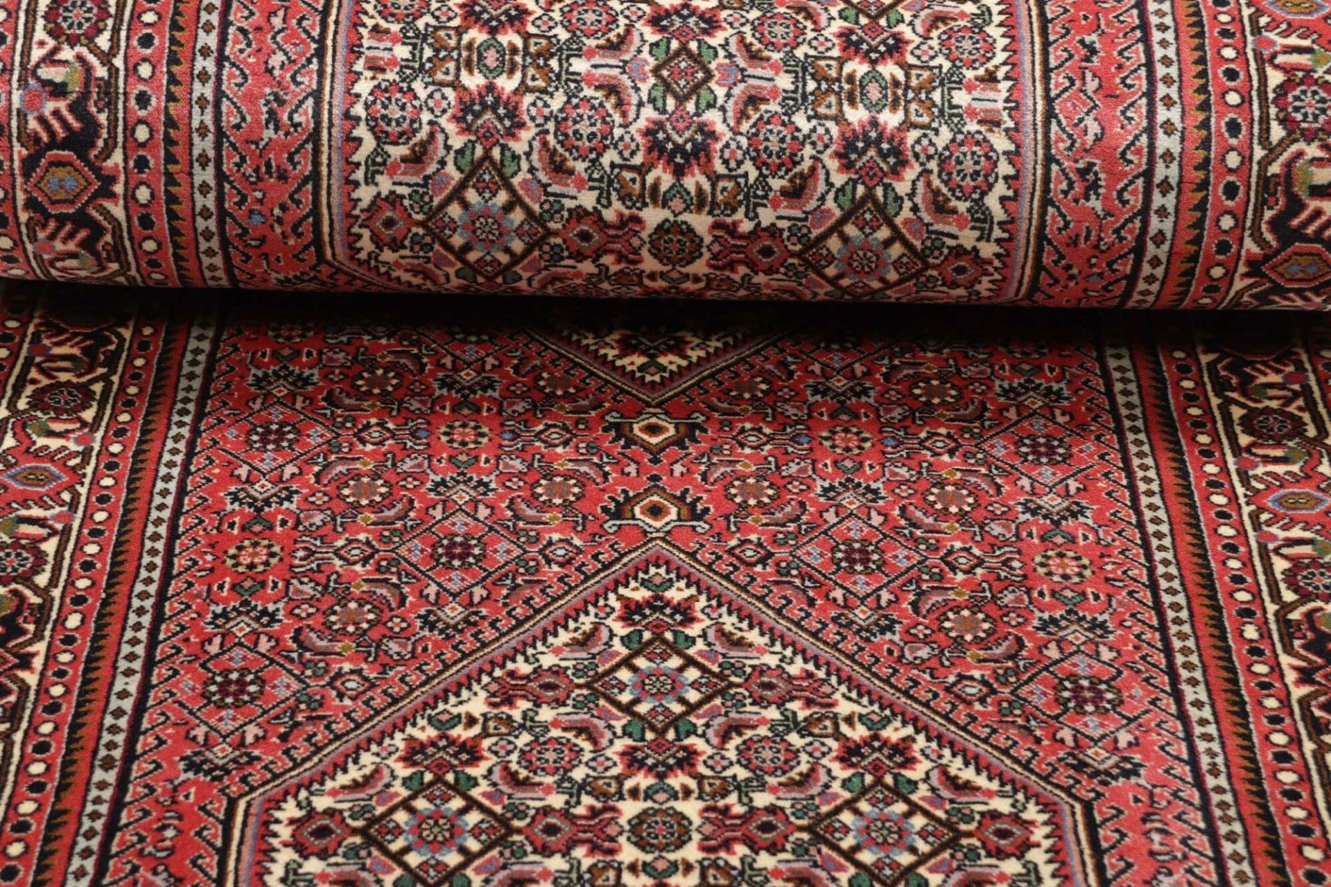 Bijar Perserteppich aus Iran, 80 × 267 cm