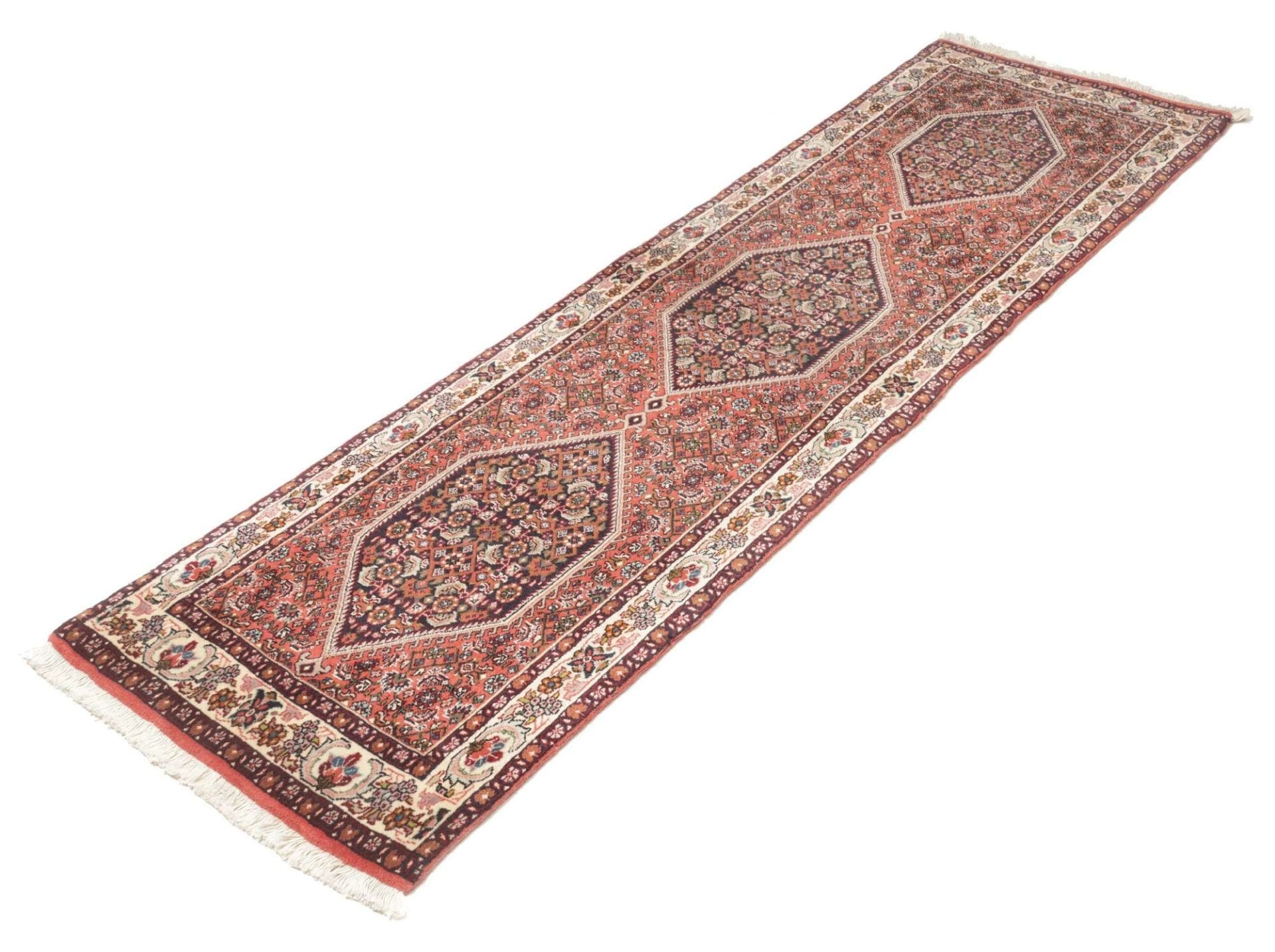 Handgeknüpfter Bijar Perserteppich 67 × 220 cm