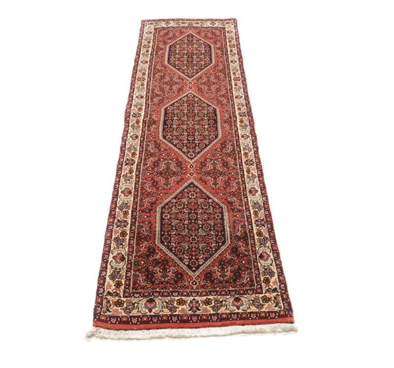 Handgeknüpfter Bijar Perserteppich 67 × 220 cm