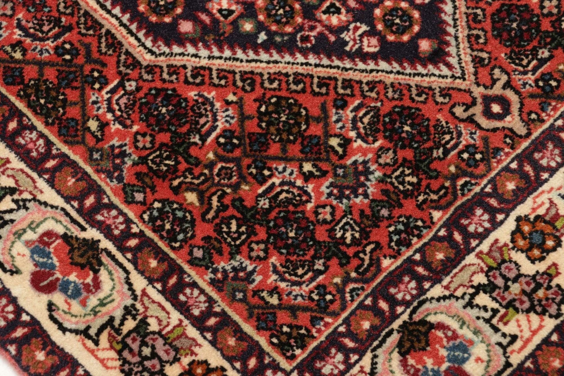 Handgeknüpfter Bijar Perserteppich 67 × 220 cm