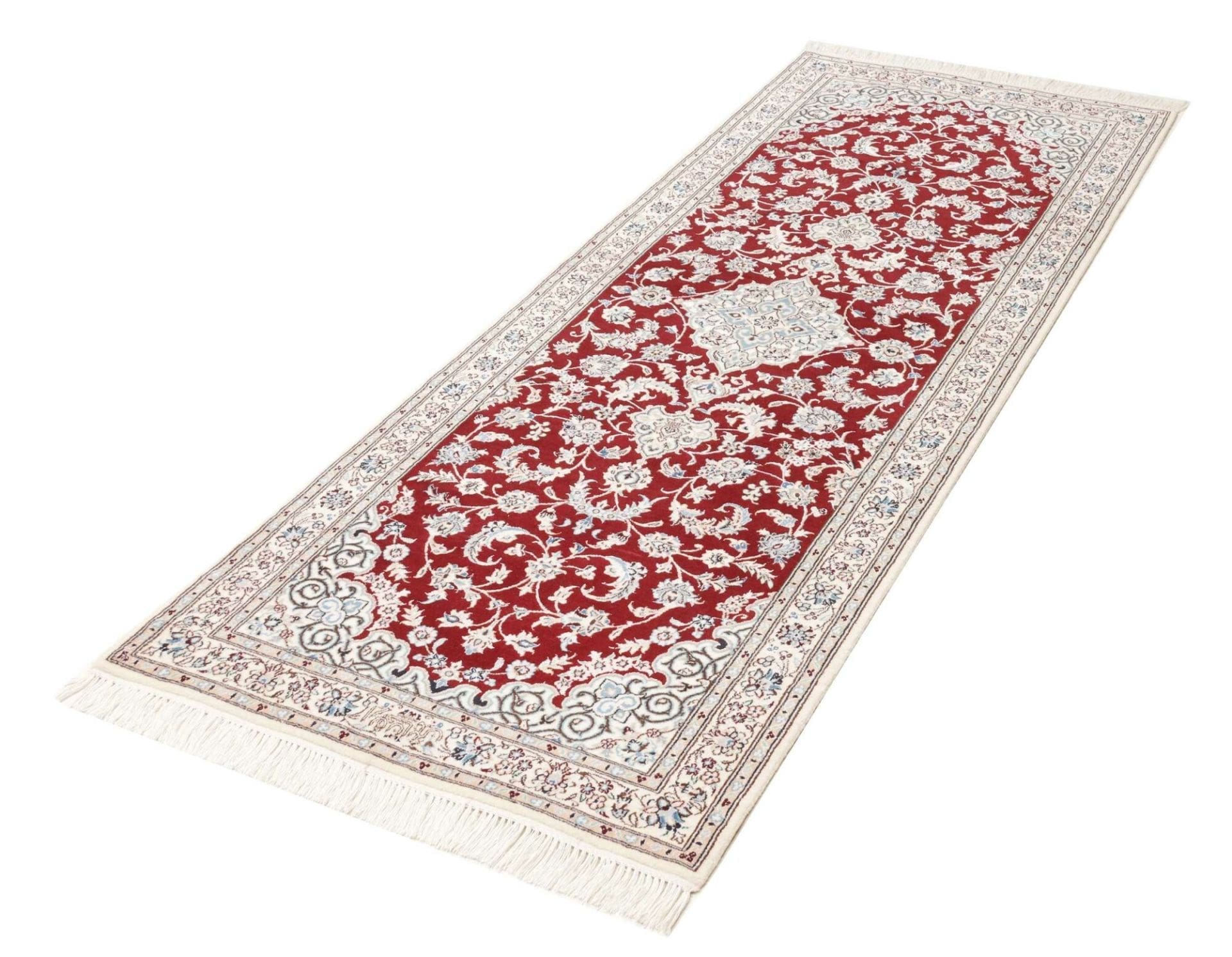 Handgeknüpfter Nain Perserteppich 81 × 210 cm